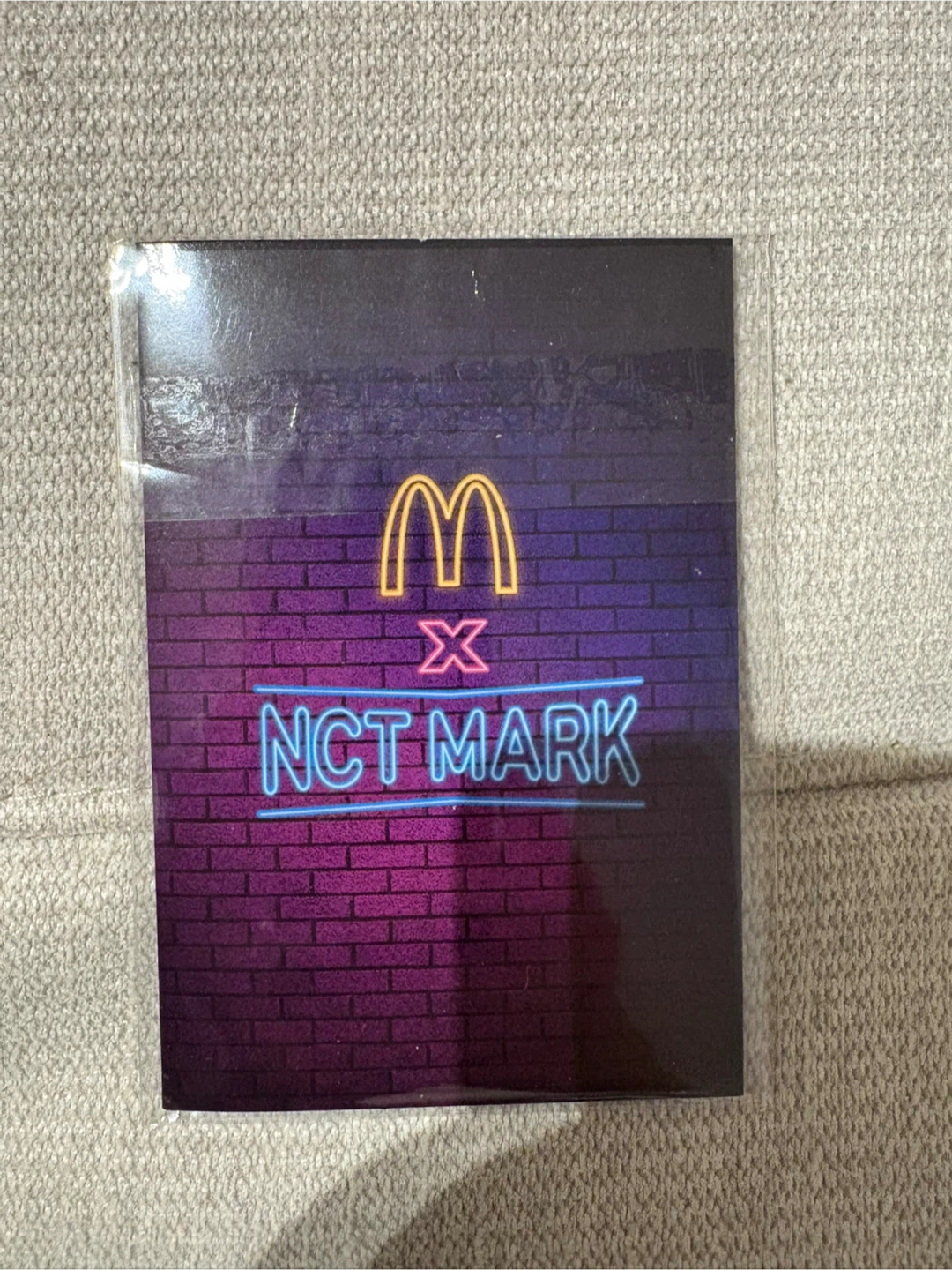McDonald's NCT Mark Photocards