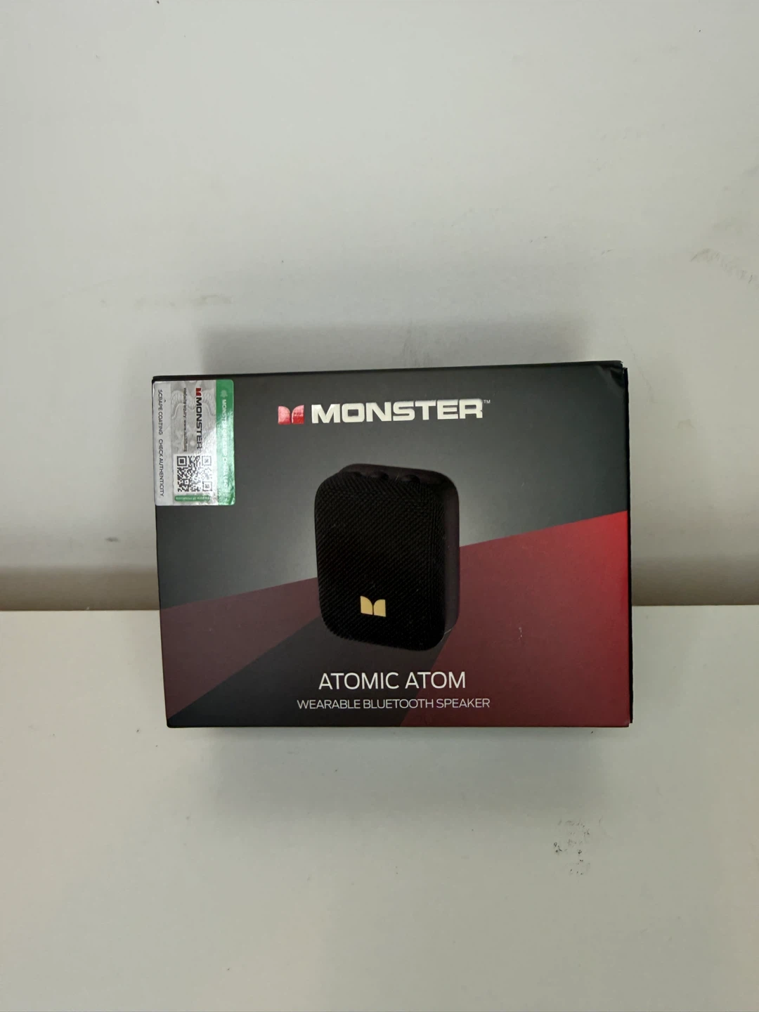 Monster Atomic Atom Wearable Bluetooth Speaker