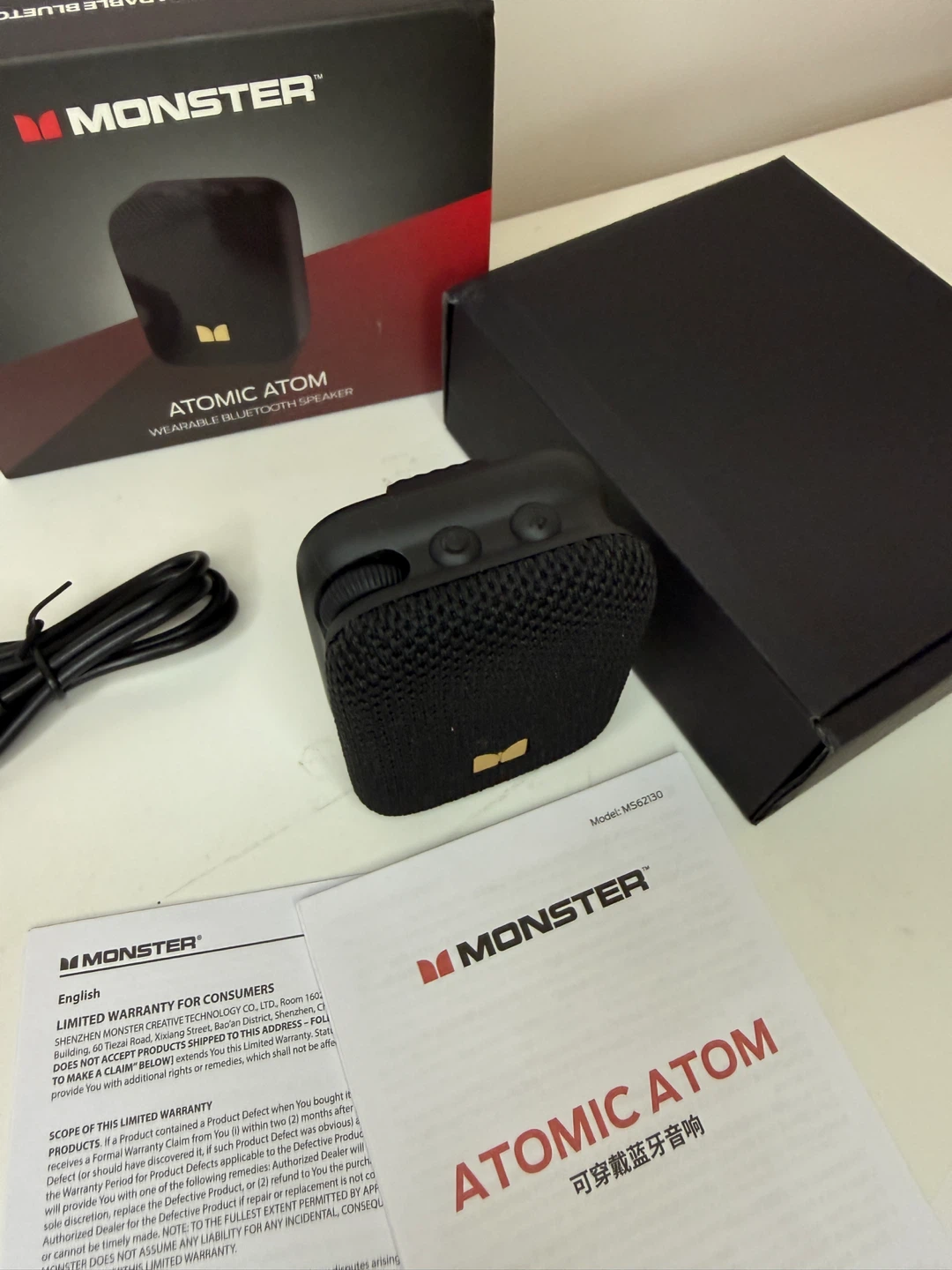 Monster Atomic Atom Wearable Bluetooth Speaker - photo 3