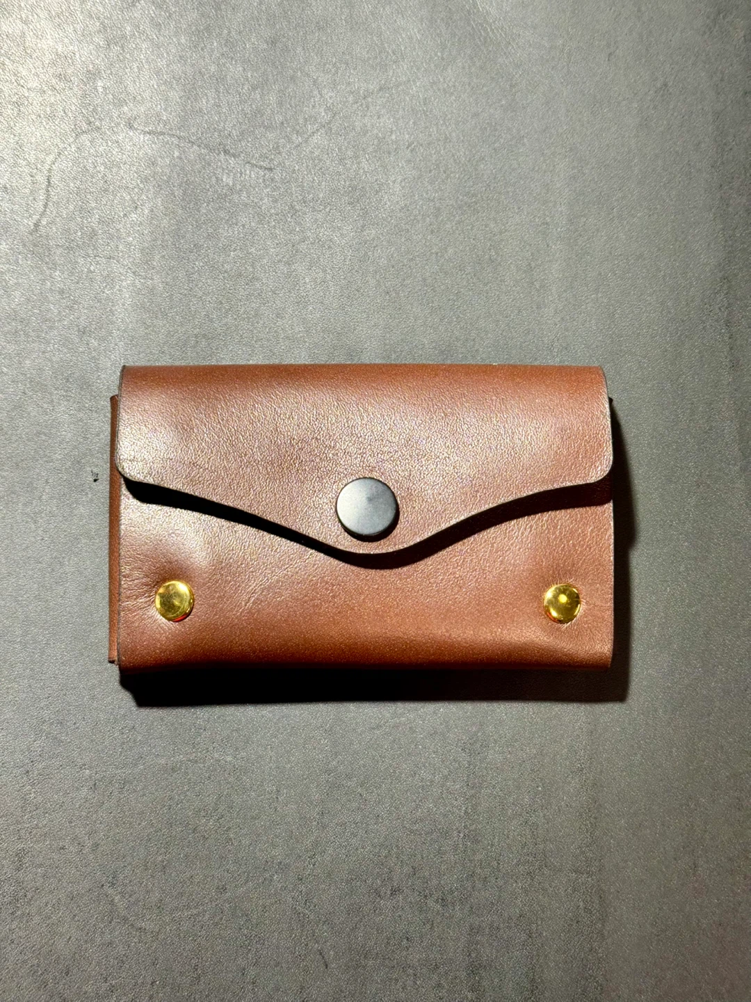 Brown Leather Card Holder