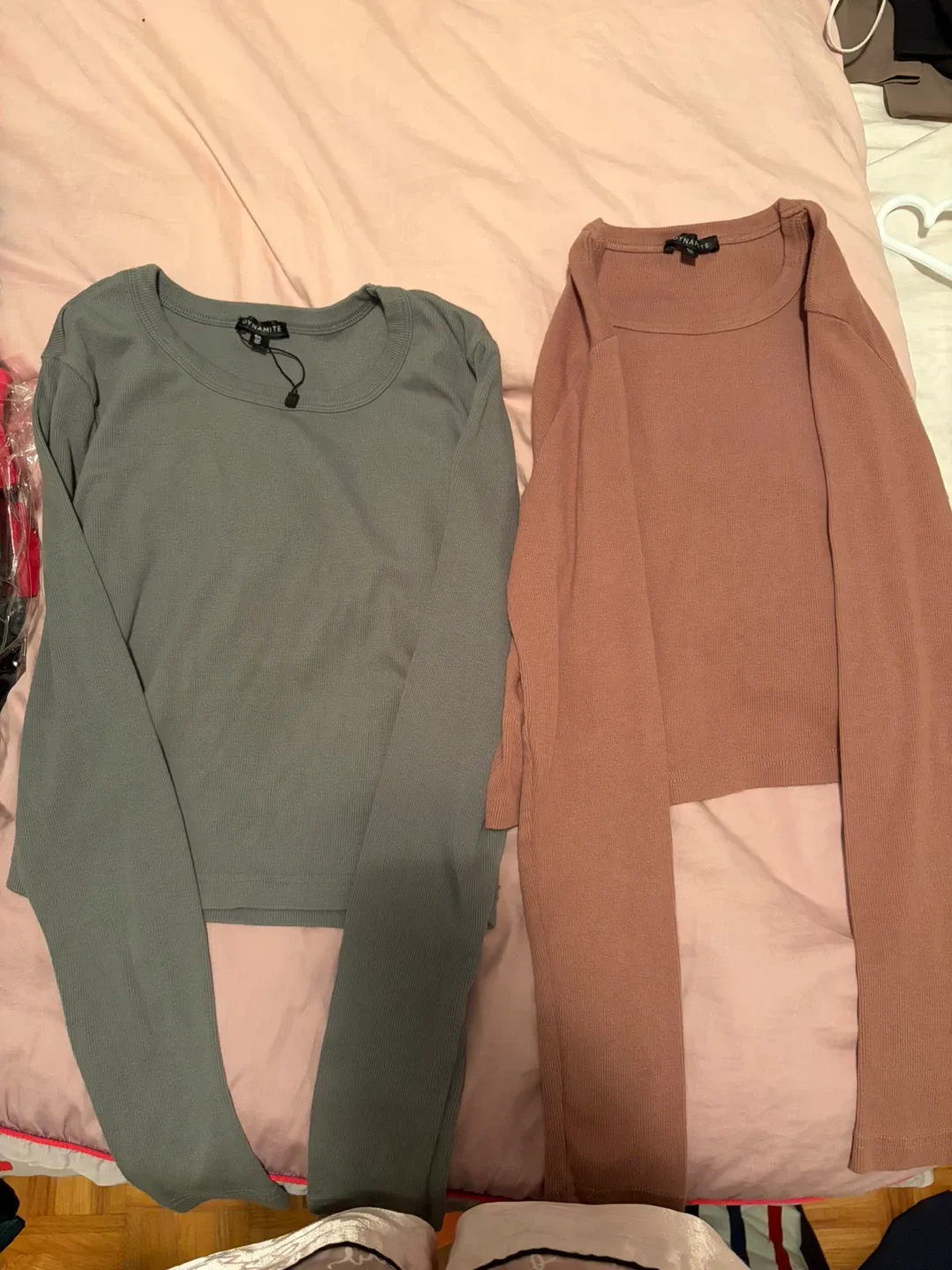 Dynamite top with long sleeve