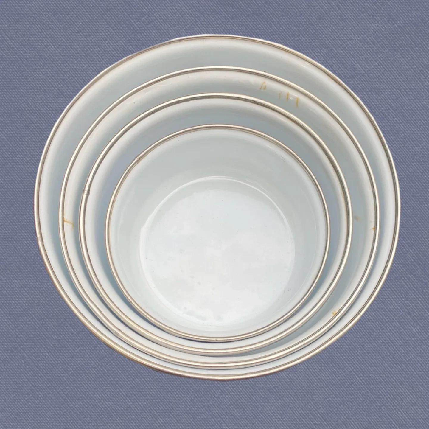 Strawberry Enamel Bowls- set of 4 image indicator(4)