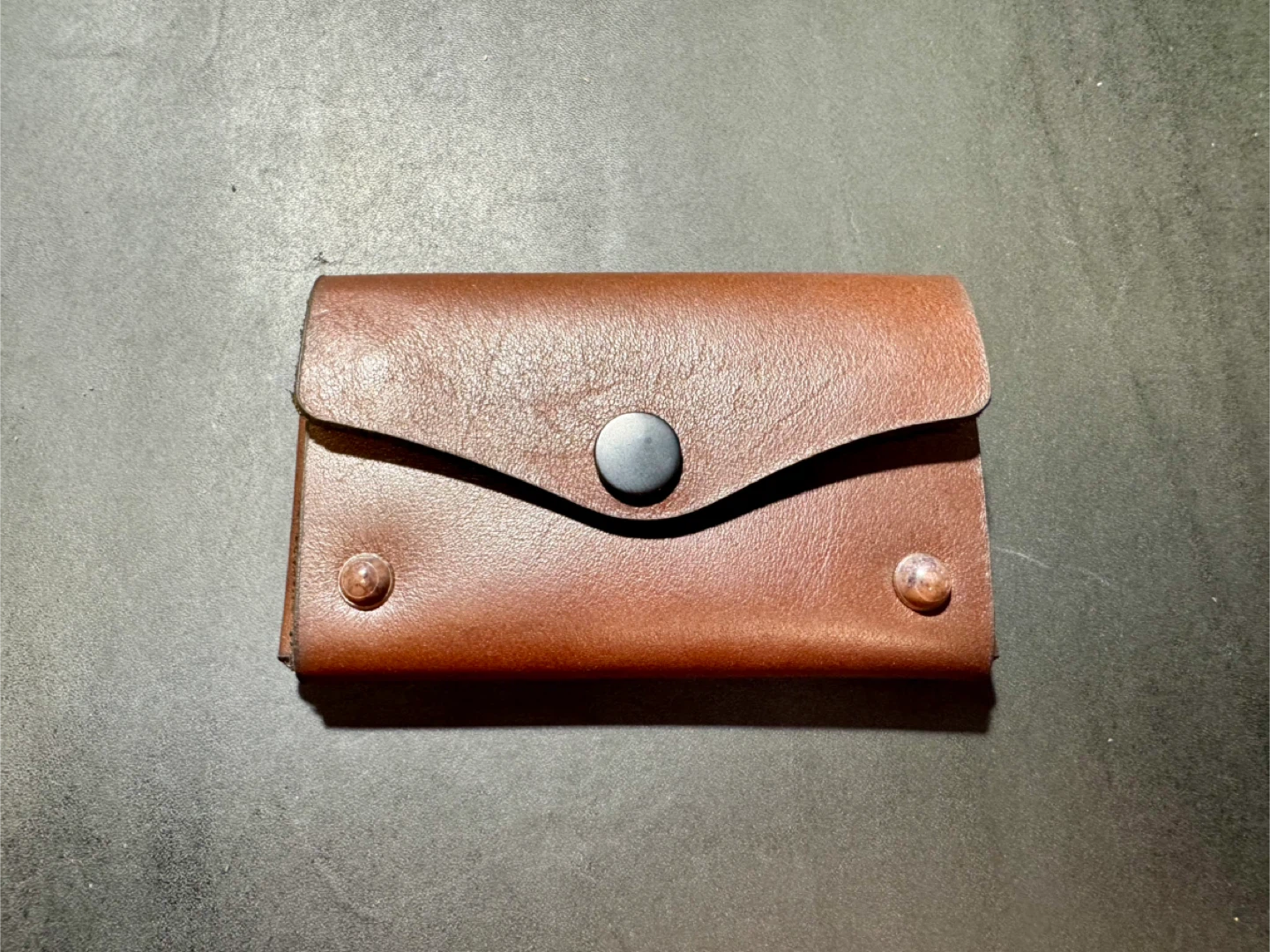Brown Leather Card Holder