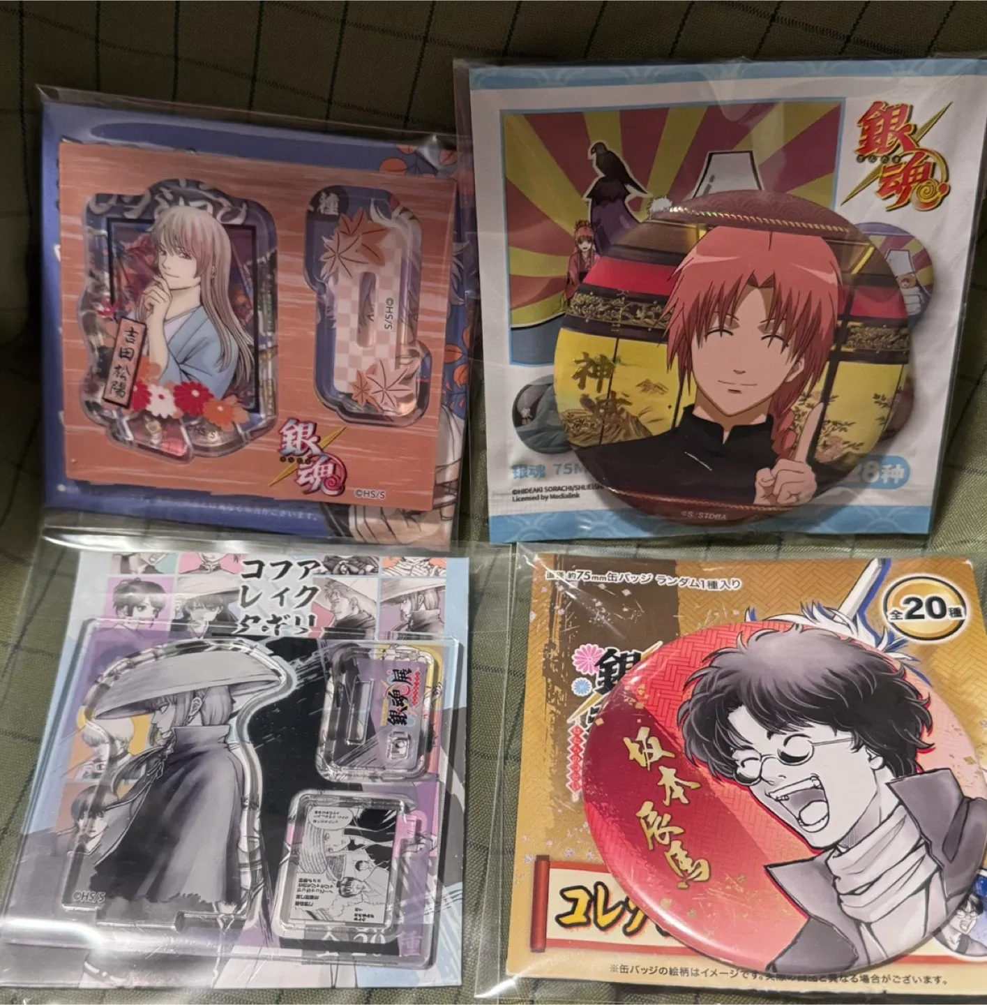 Gintama Badges & Acrylic Stand - Kamui thumbnail