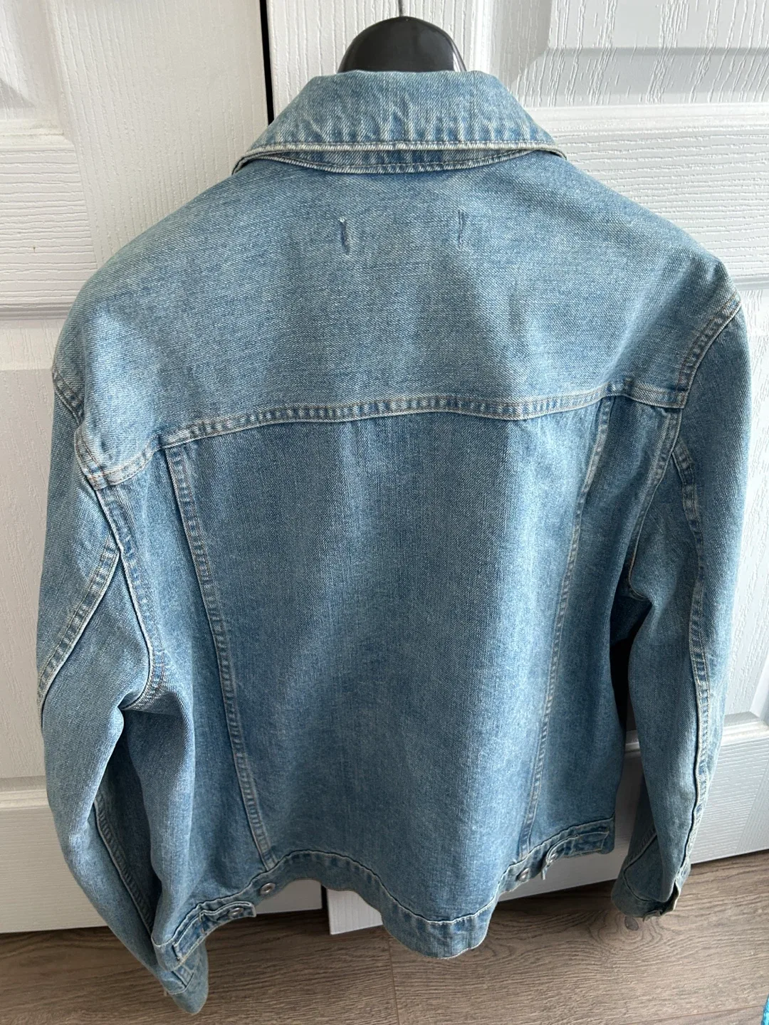 H&M L.O.G.G. Denim Jacket - Size L image indicator(2)