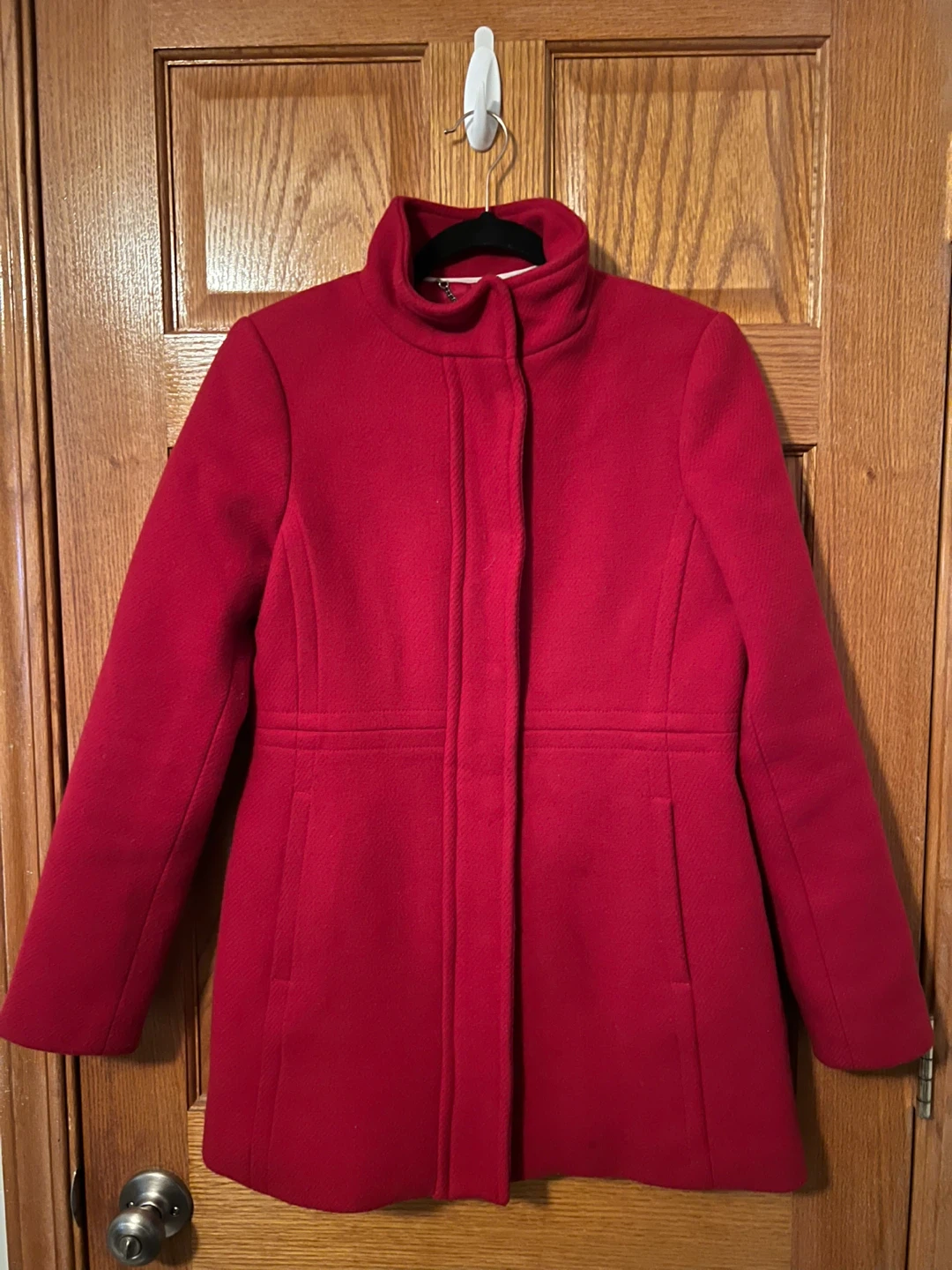 Women’s Banana Republic Red Coat - Size 4 - photo 4