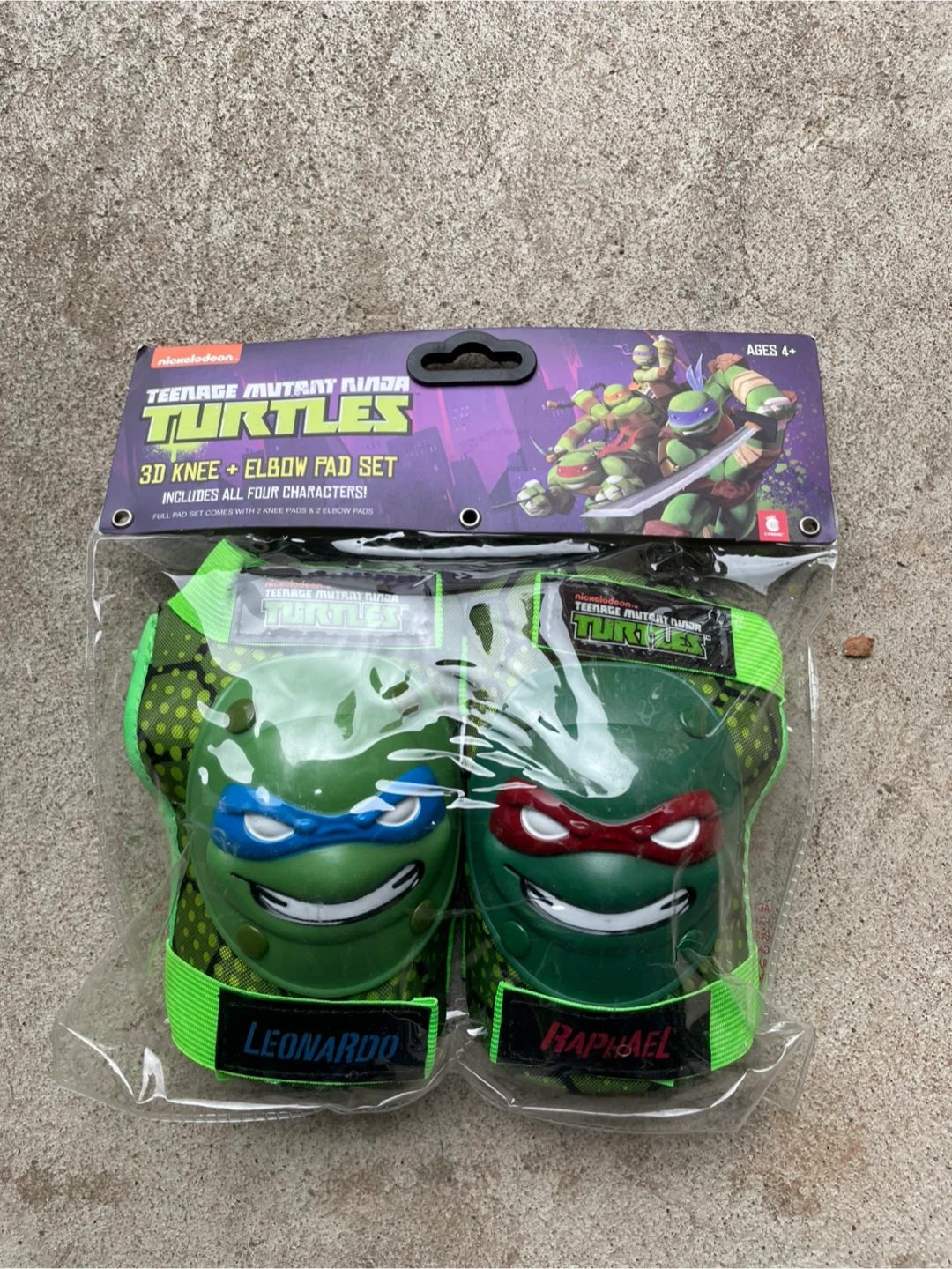 Teenage Mutant Ninja Turtles 3D Knee & Elbow Pad Set