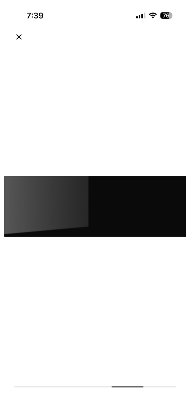 NEW IKEA BESTA Top Panel - Glass Black - photo 2