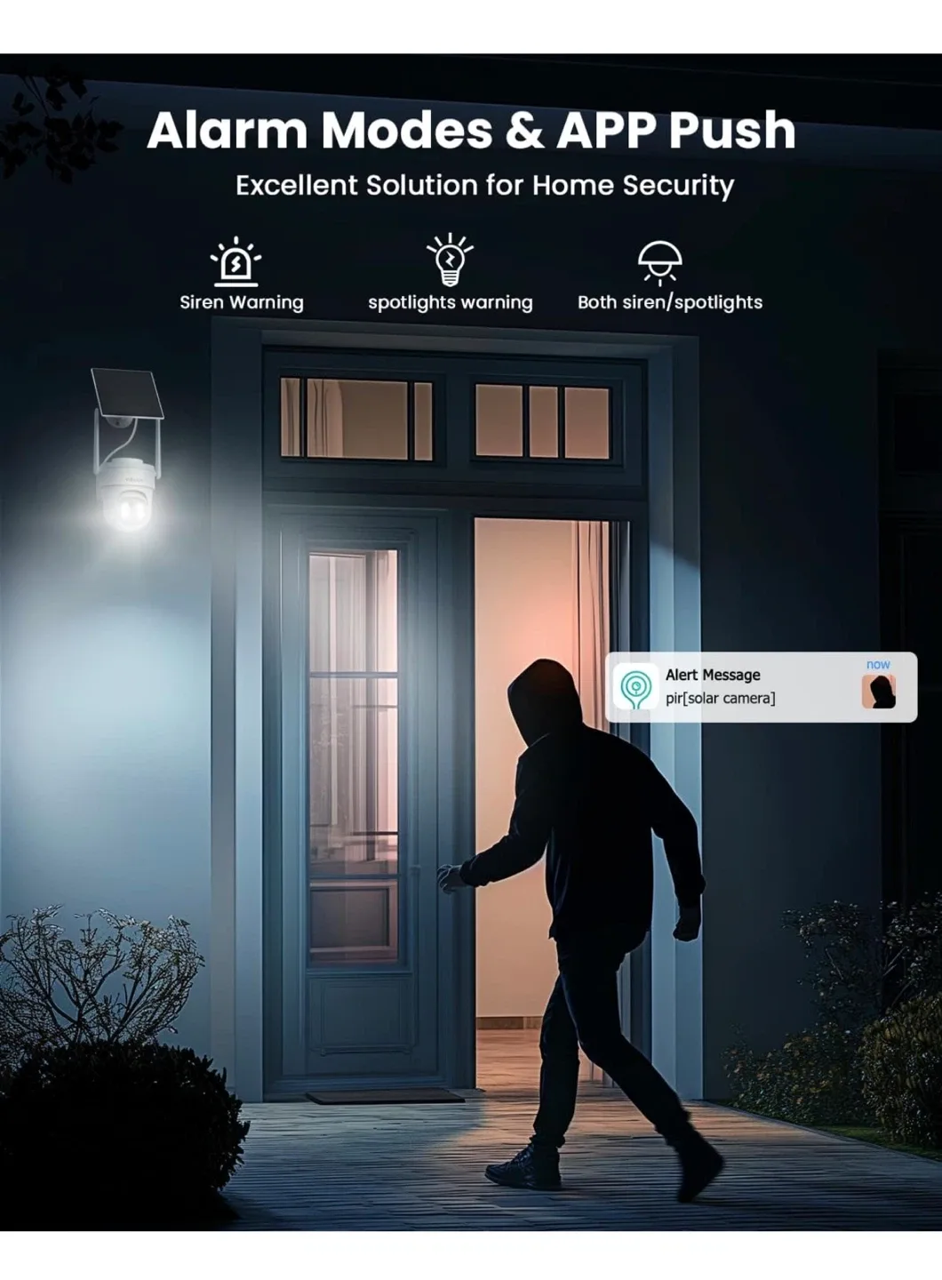 ViziUUY 3MP Solar Security Camera image indicator(6)