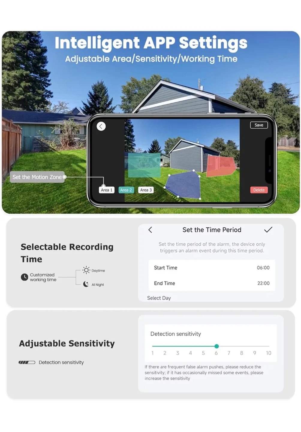 ViziUUY 3MP Solar Security Camera image indicator(7)