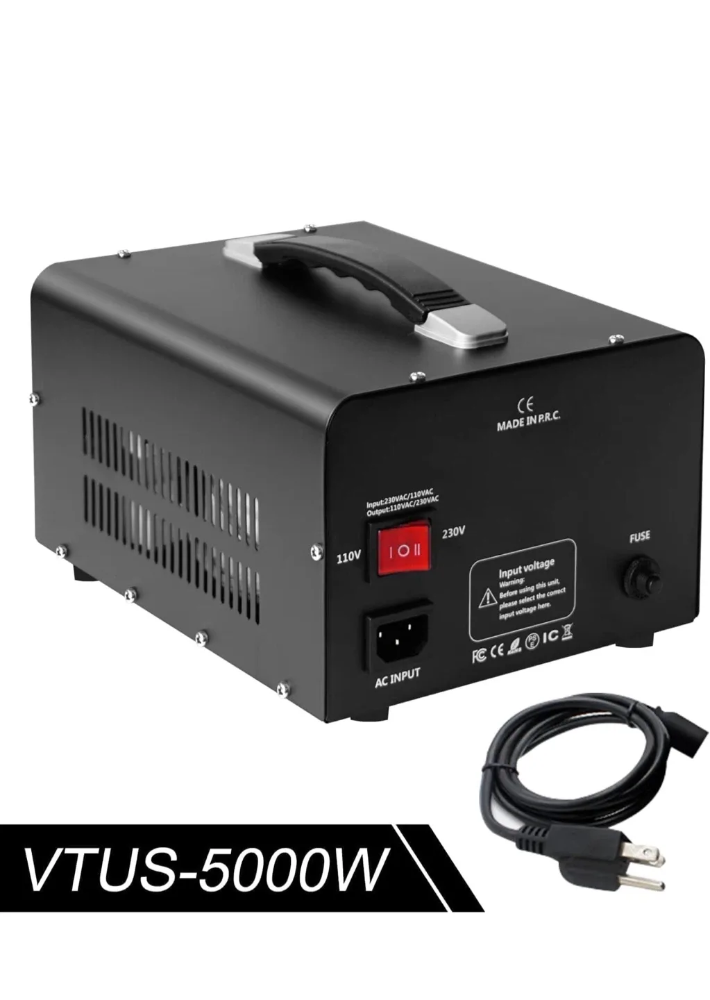 VTUS-5000VA Step Up/Down Voltage Transformer image indicator(2)