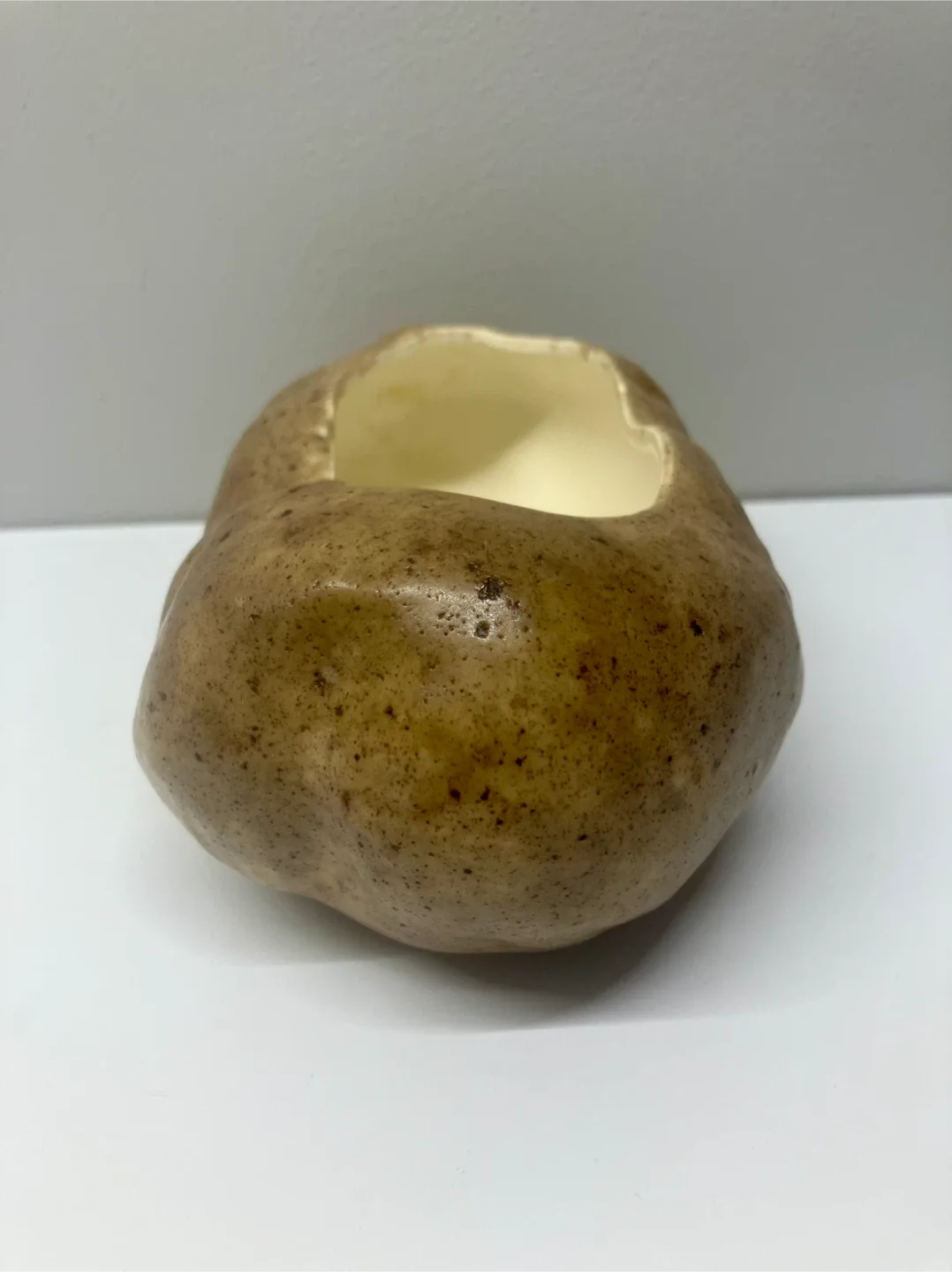 Vintage Ceramic Potato Bowl 7” x 4” - Like New image indicator(8)