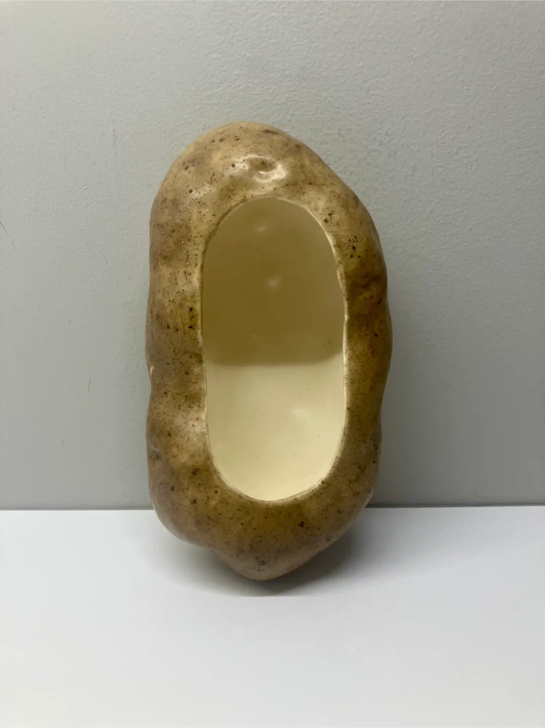 Vintage Ceramic Potato Bowl 7” x 4” - Like New image indicator(7)