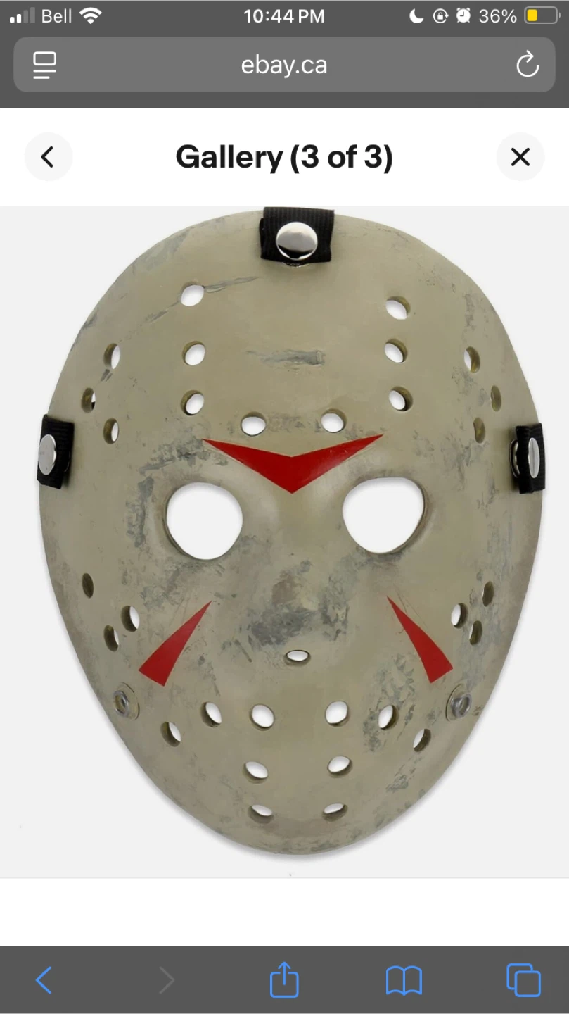 NECA Friday the 13th Jason Voorhees Mask - photo 2