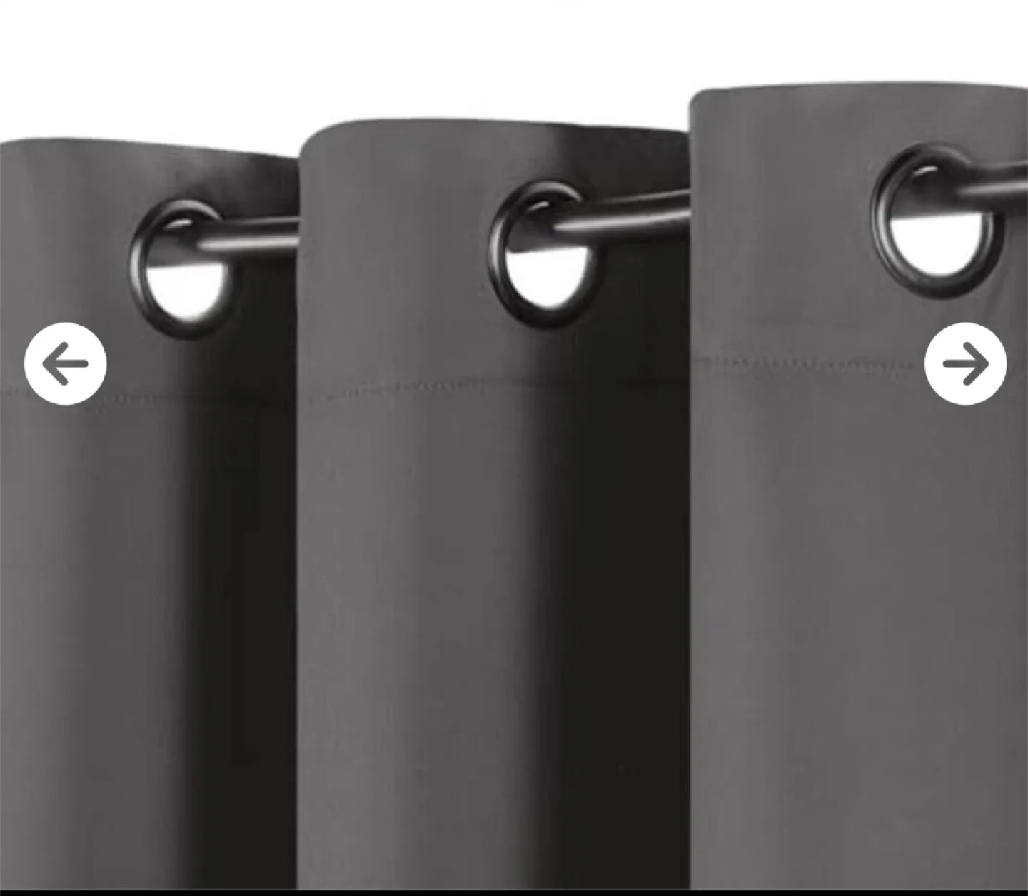 New Gray Blackout Curtains image indicator(2)