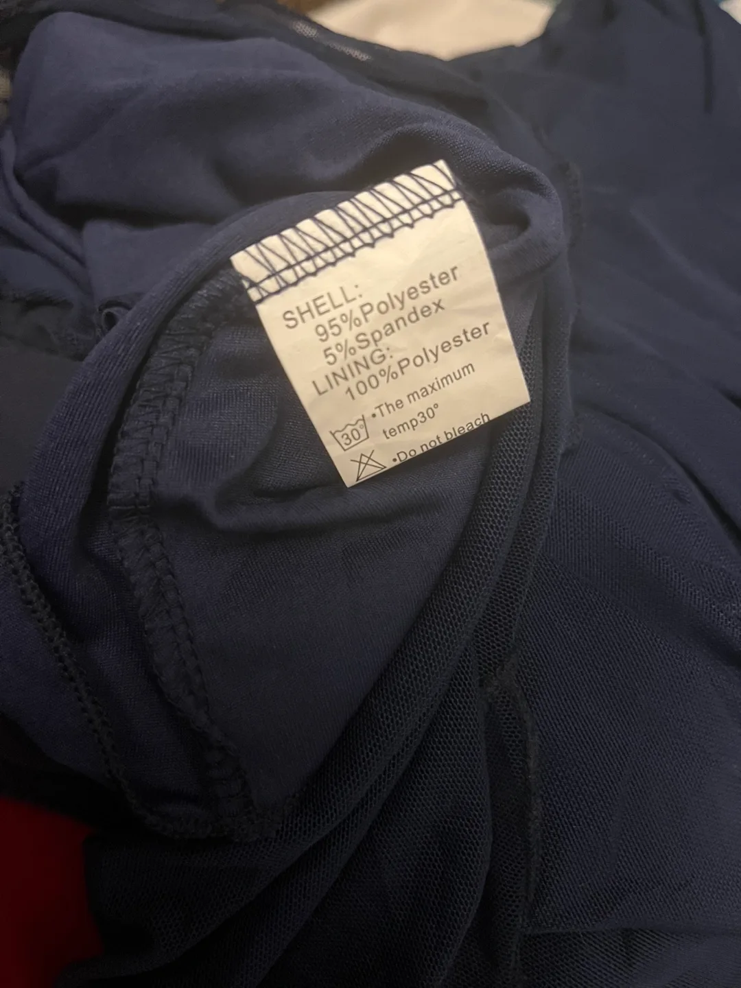 Navy Blue Ruched Dress thumbnail