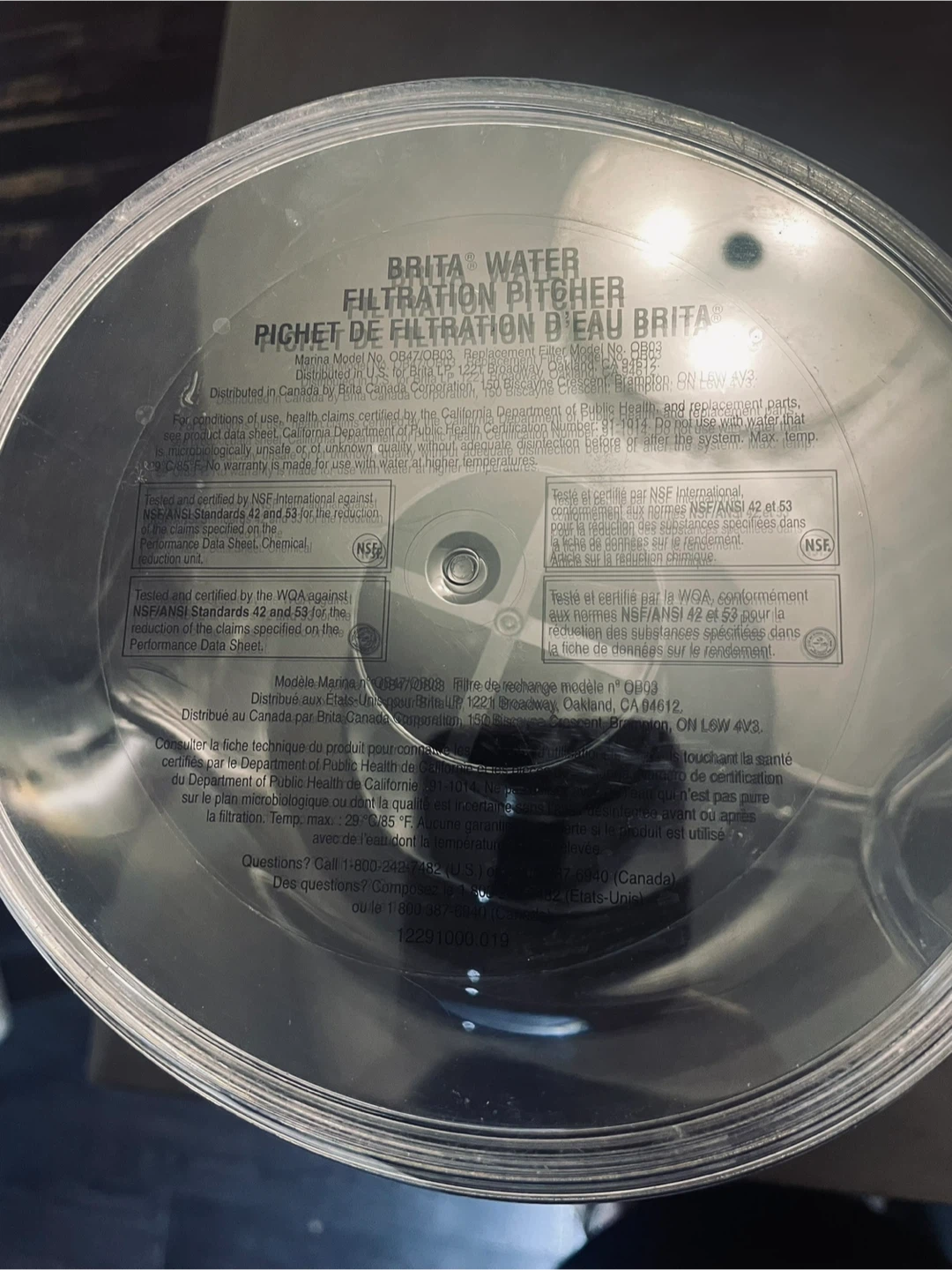 Brita Water Filtration Pitcher - photo 3