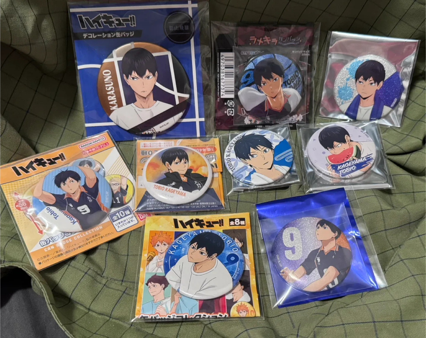 Haikyu!! Tobio Kageyama Badge Collection thumbnail