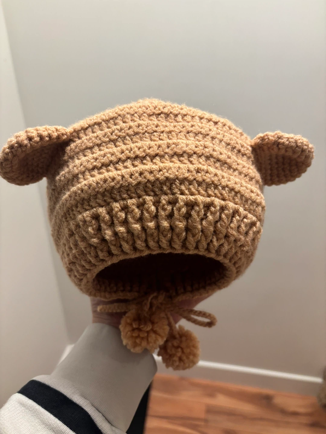 Handmade Crochet Bear Hat for baby&kids&adults - photo 2