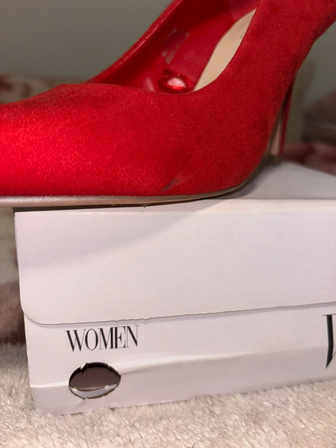 Forever 21 Red Heels - Size 7.5 image indicator(5)