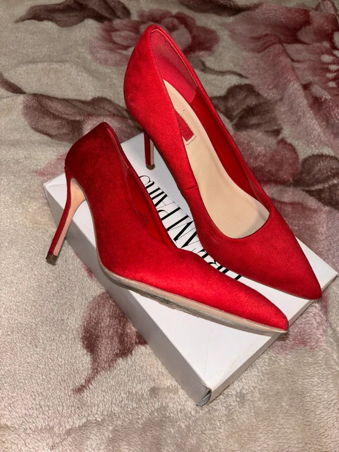 Forever 21 Red Heels - Size 7.5 image indicator(2)