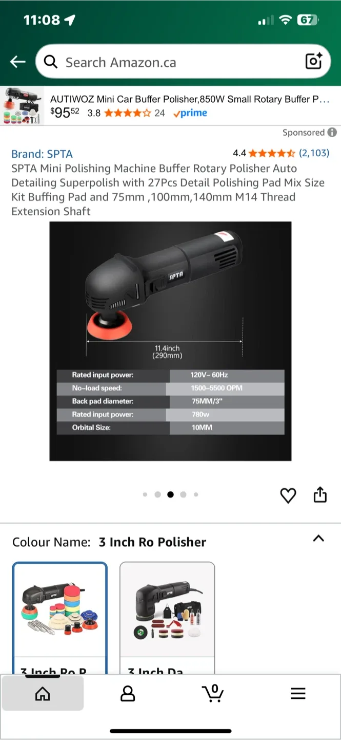 SPTA Rotary Polisher RO301 image indicator(6)