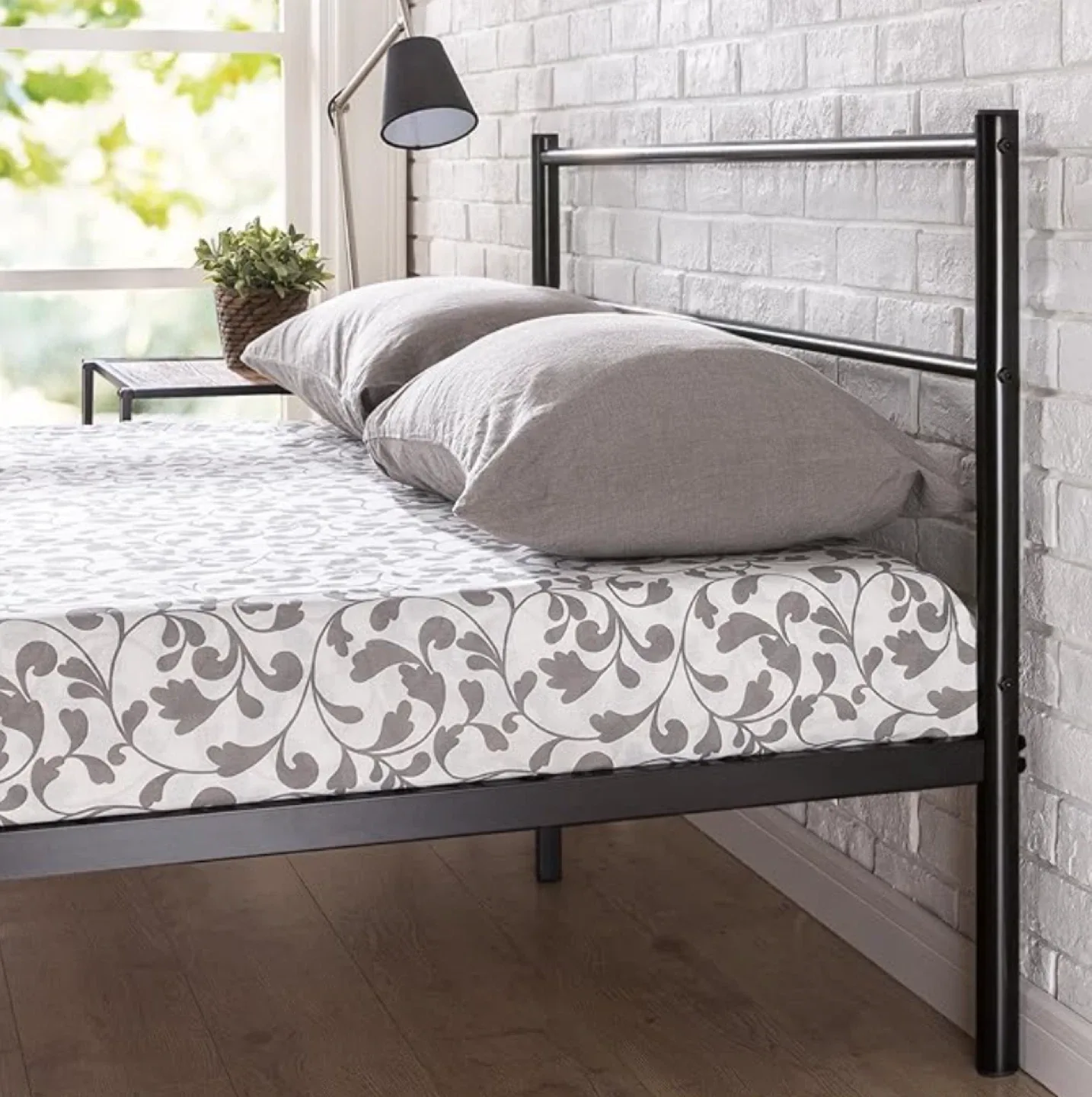 Twin Size Bed Frame and Mattress image indicator(3)