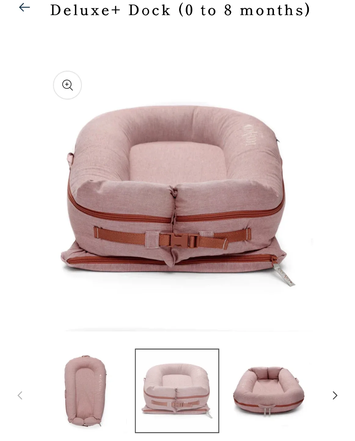 DockATot Baby Lounger with Toy Arch Set image indicator(5)