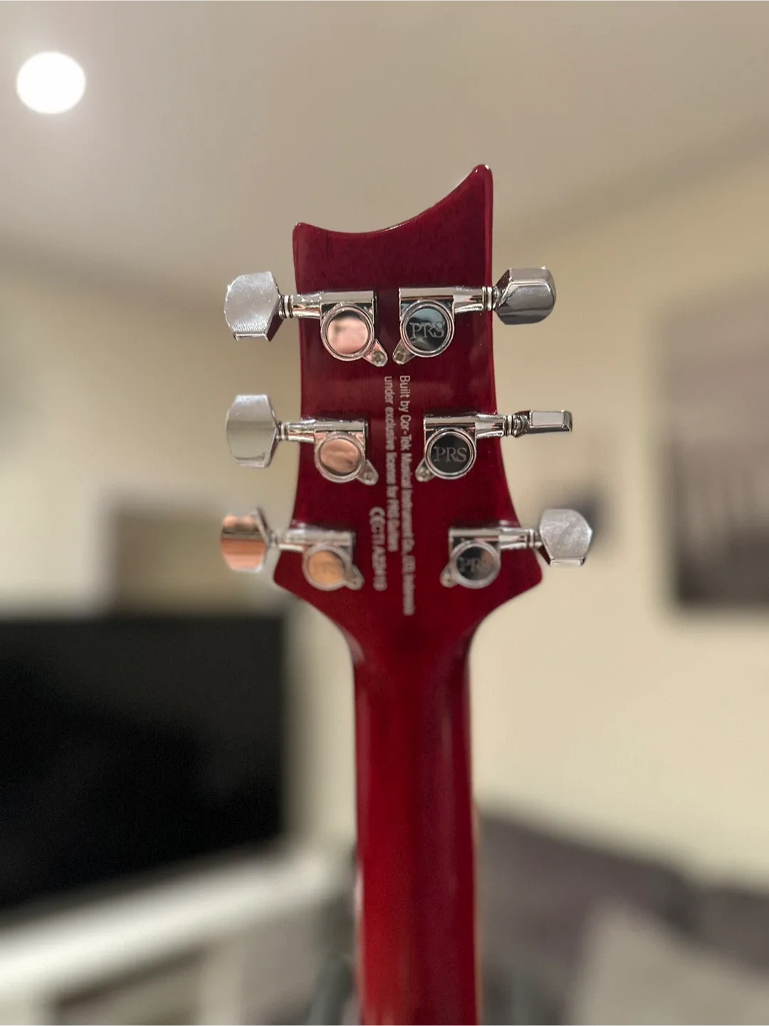 PRS SE 245 Electric Guitar - Red image indicator(4)