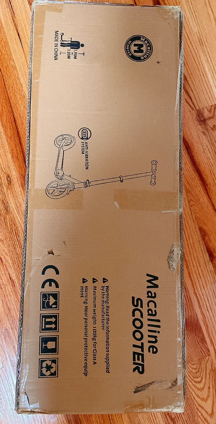 Macalline Scooter - Pink and White image indicator(2)