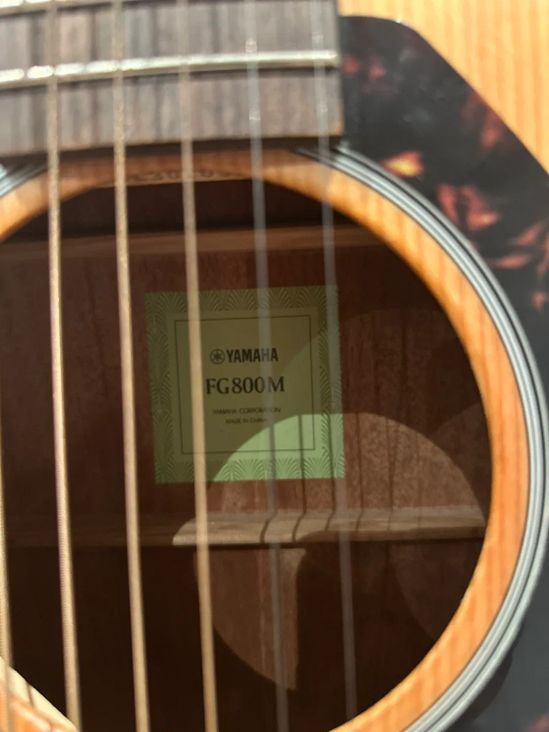 Yamaha FG800M Acoustic Guitar image indicator(2)