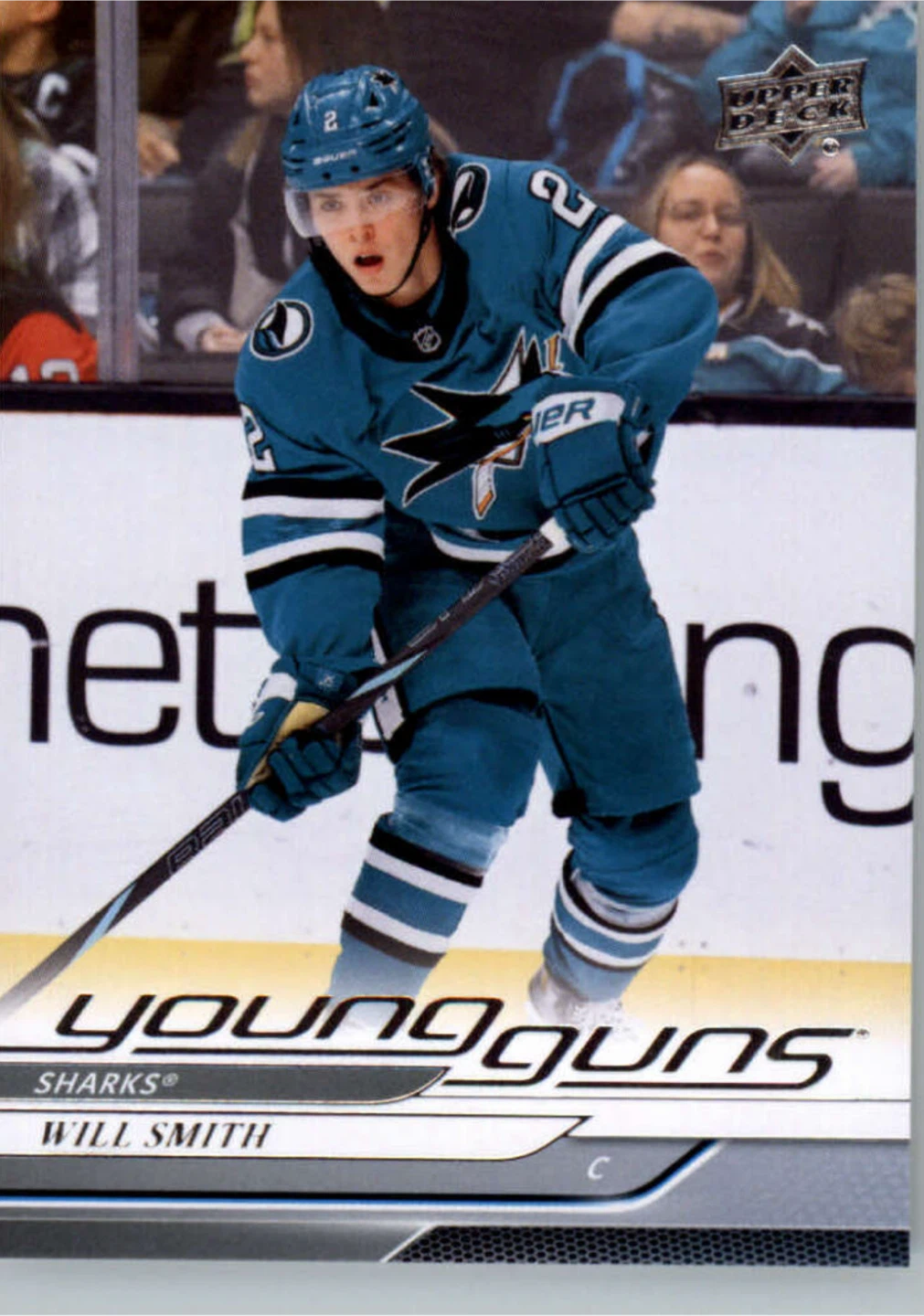 Will Smith Young Guns Hockey Card