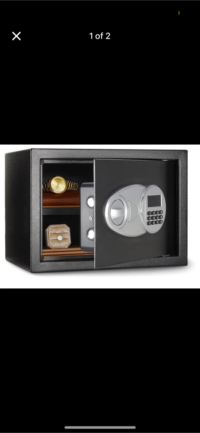 Digital Security Safe Box - Black - photo 2