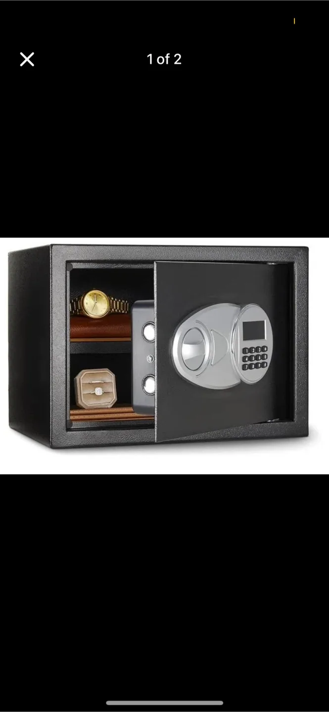 Digital Security Safe Box - Black image indicator(2)