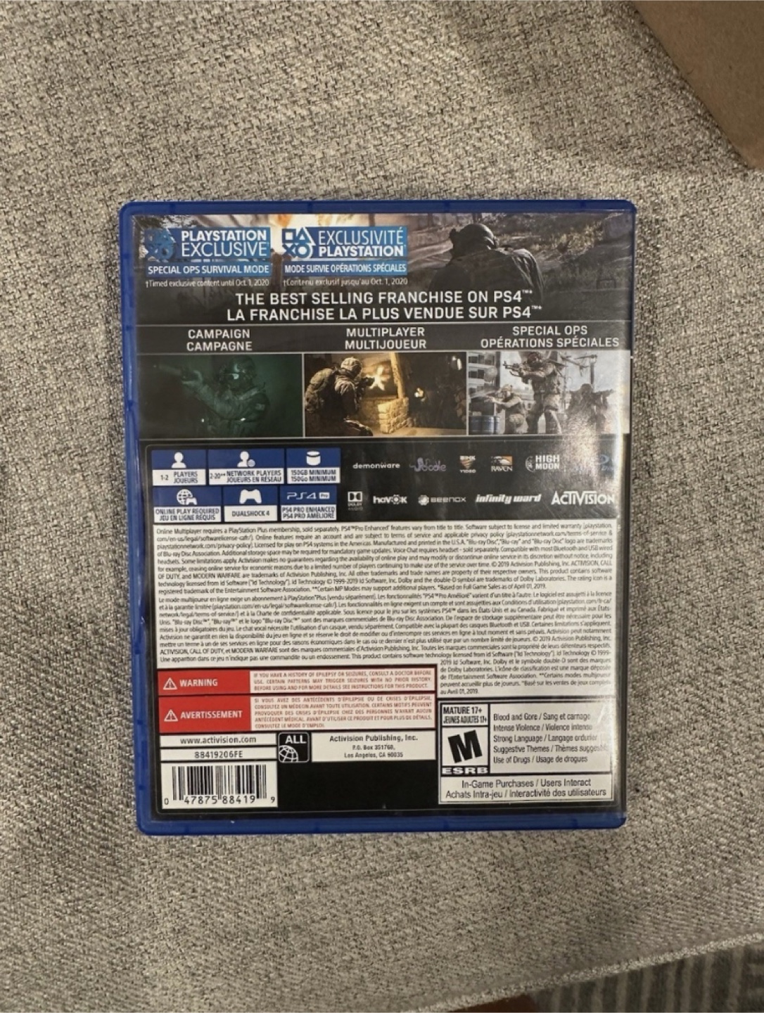 Call of Duty: Modern Warfare - PS4 Game - photo 3