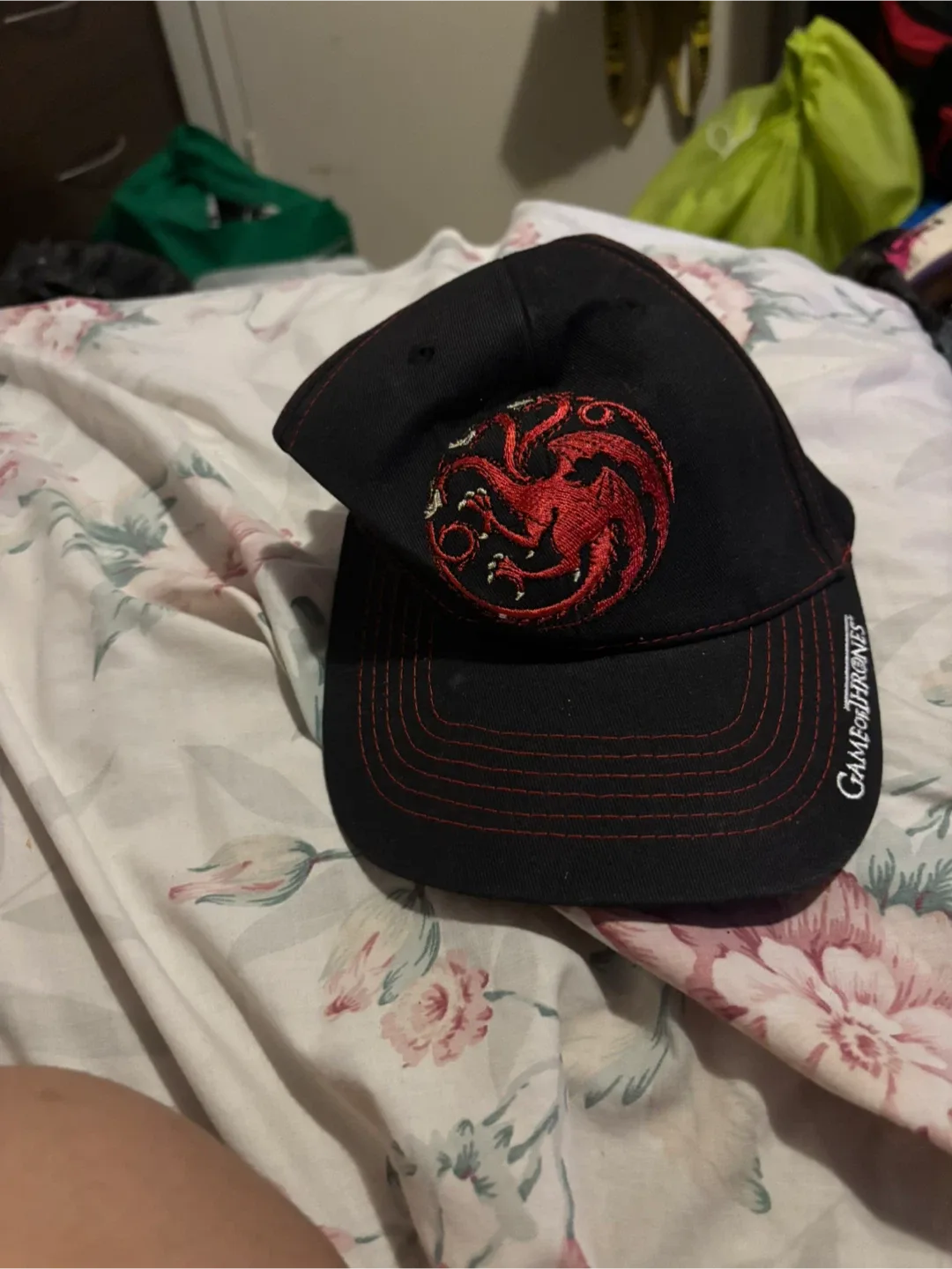 Game of Thrones Black Baseball Cap