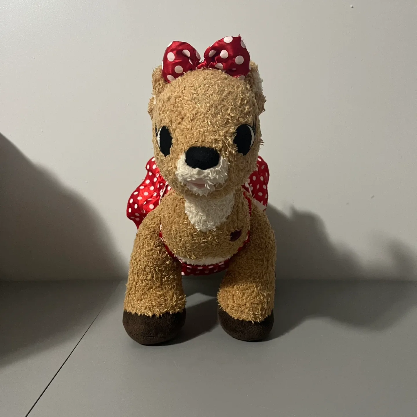 Build-A-Bear Clarice from rufolph the Reindeer with Dress2010