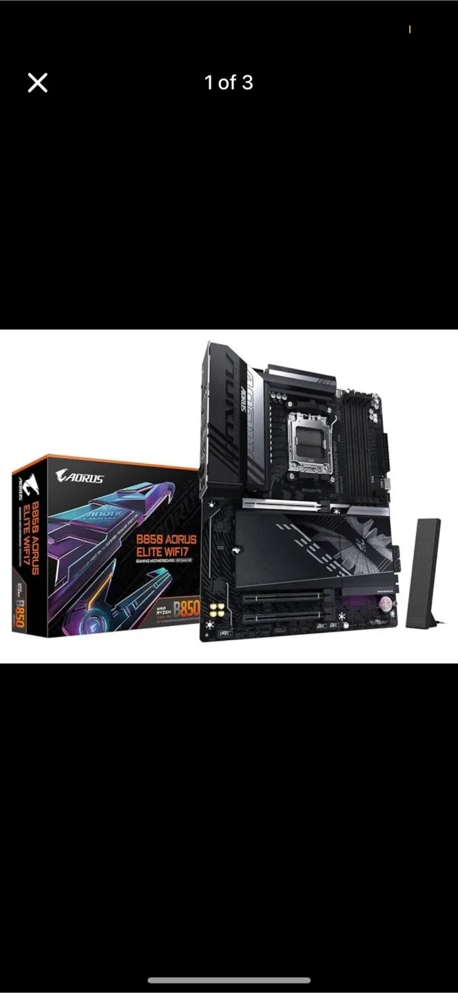 AORUS B650 ELITE WIFI7 Motherboard thumbnail