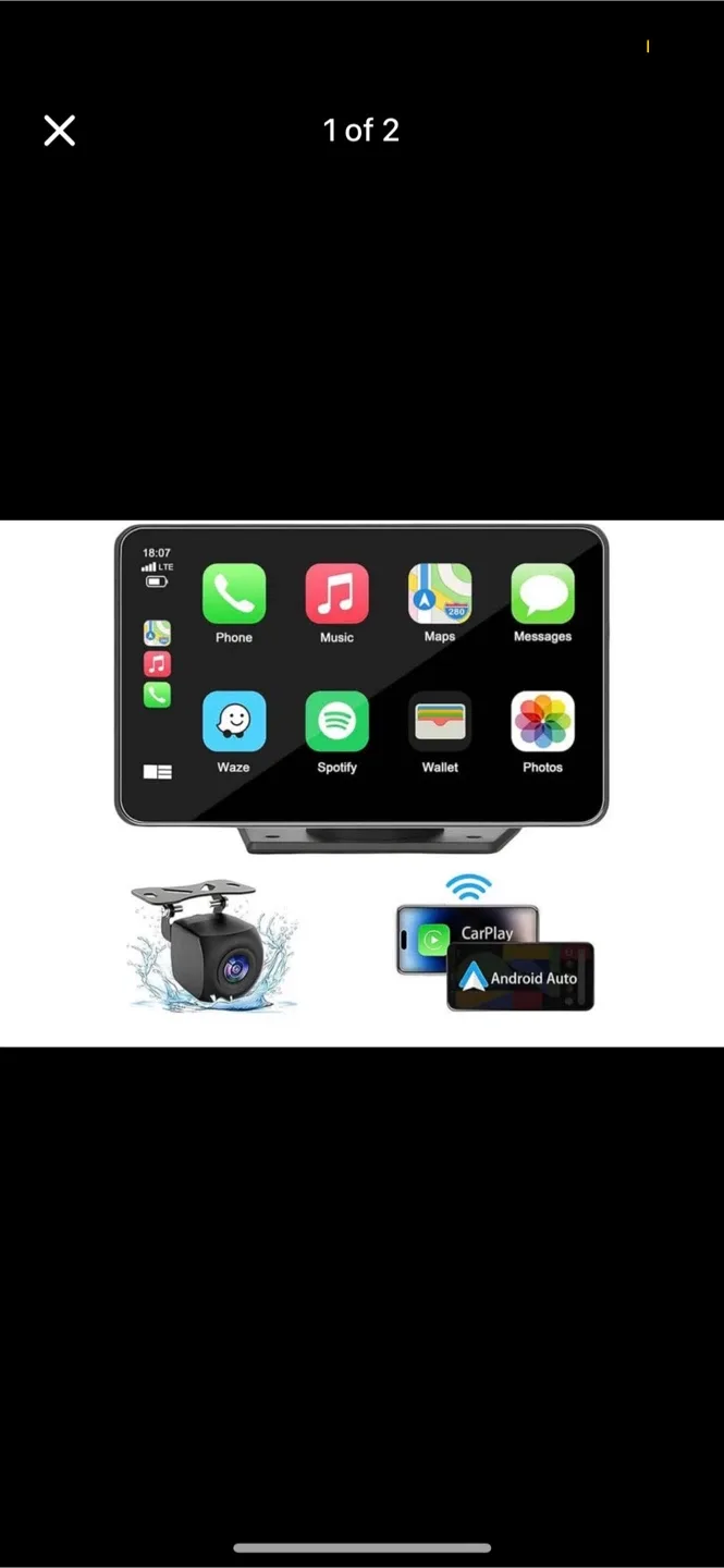 CarPlay & Android Auto Car Stereo System thumbnail