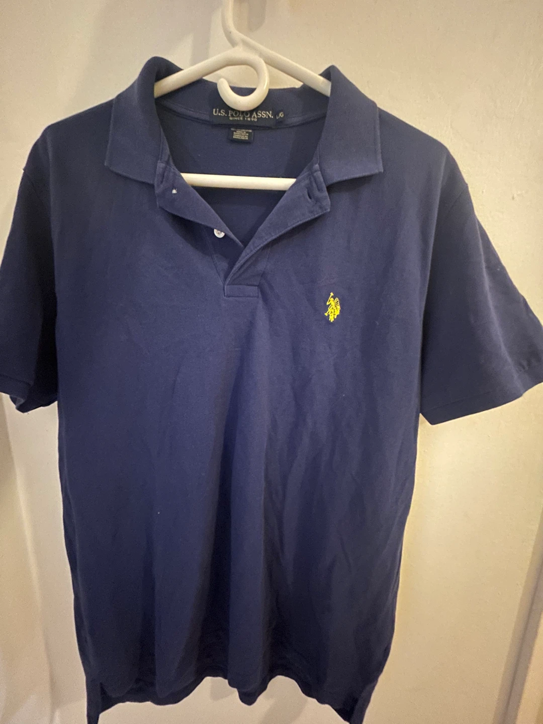 U.S. Polo Navy Polo Shirt vintage