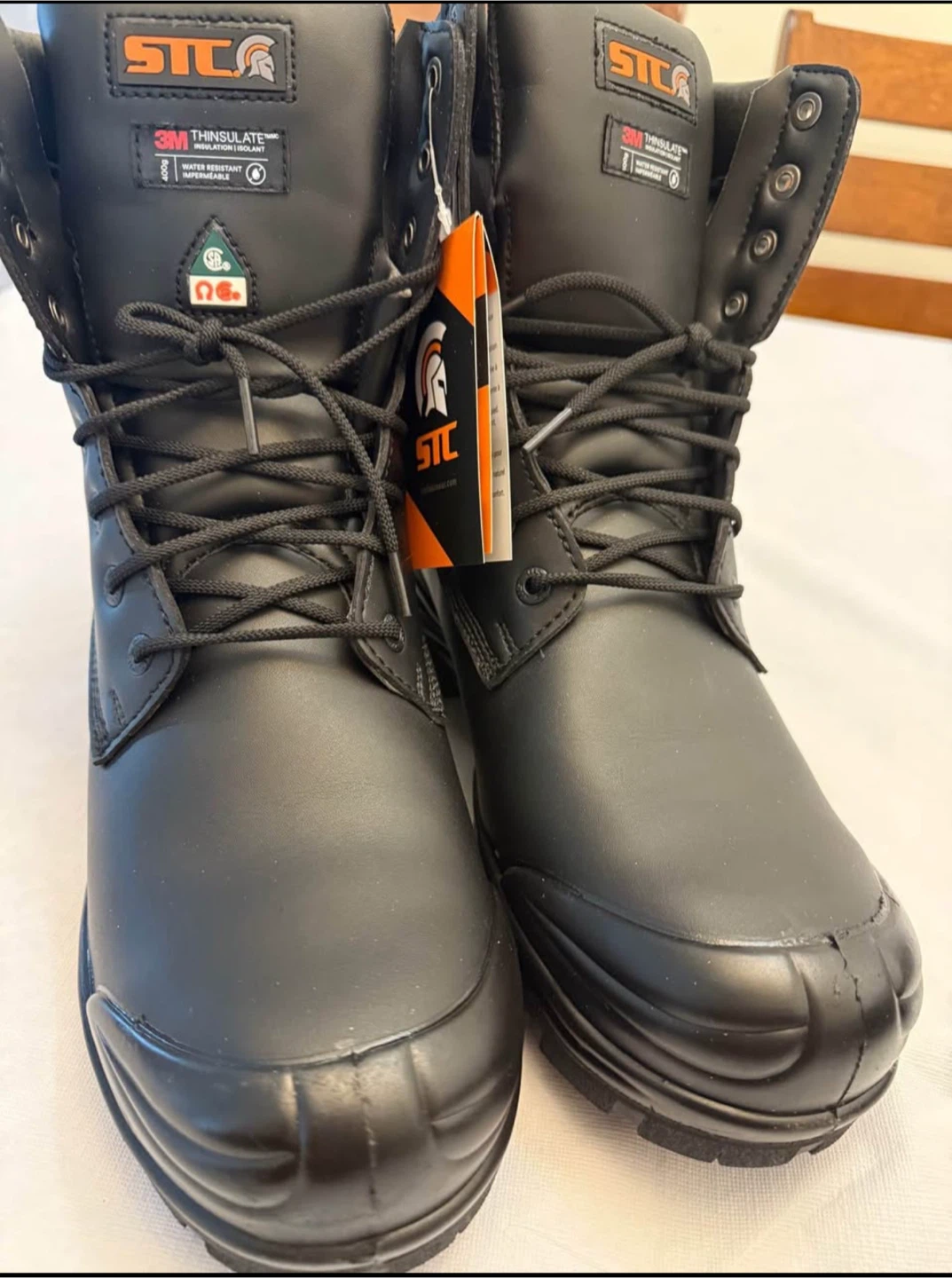 STC Maska Black Work Boots - Size 11