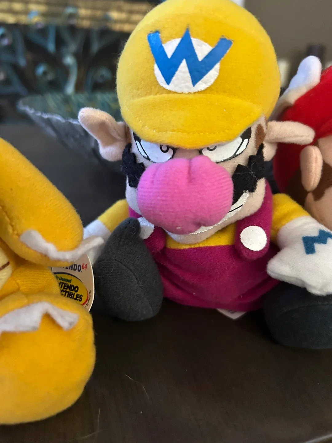 Vintage 6" Plush Nintendo N64 BeanBag Figures Set of 8  NEW image indicator(6)