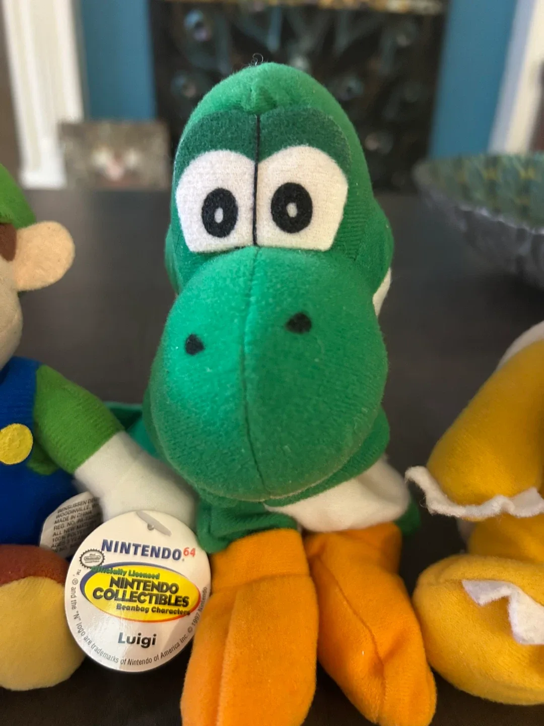 Vintage 6" Plush Nintendo N64 BeanBag Figures Set of 8  NEW image indicator(4)