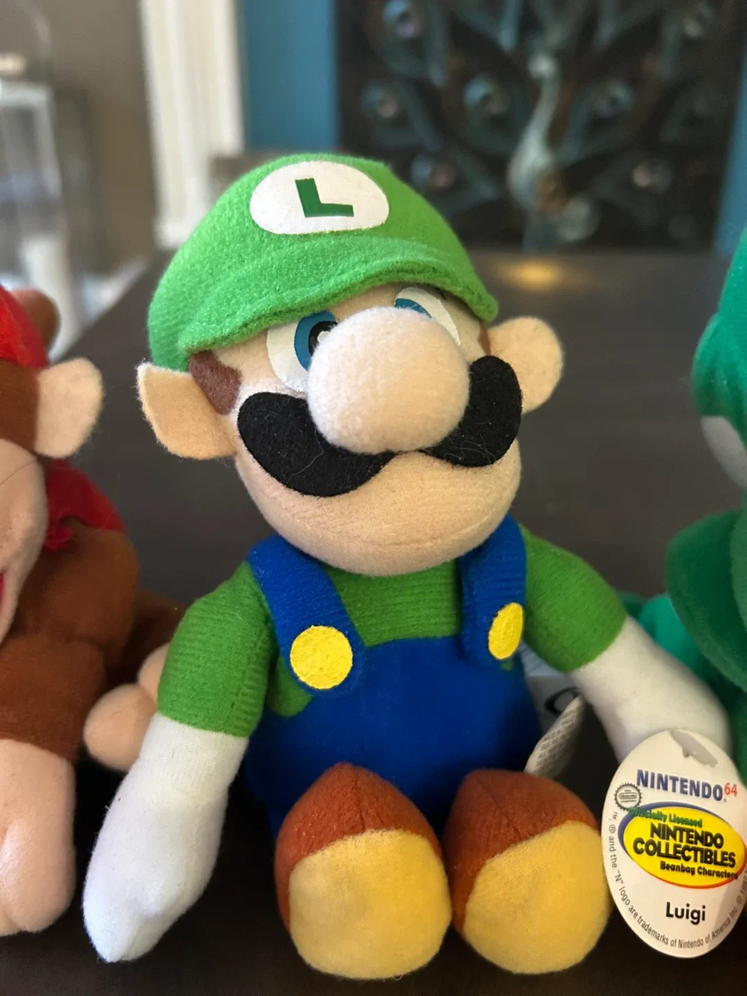 Vintage 6" Plush Nintendo N64 BeanBag Figures Set of 8  NEW image indicator(3)