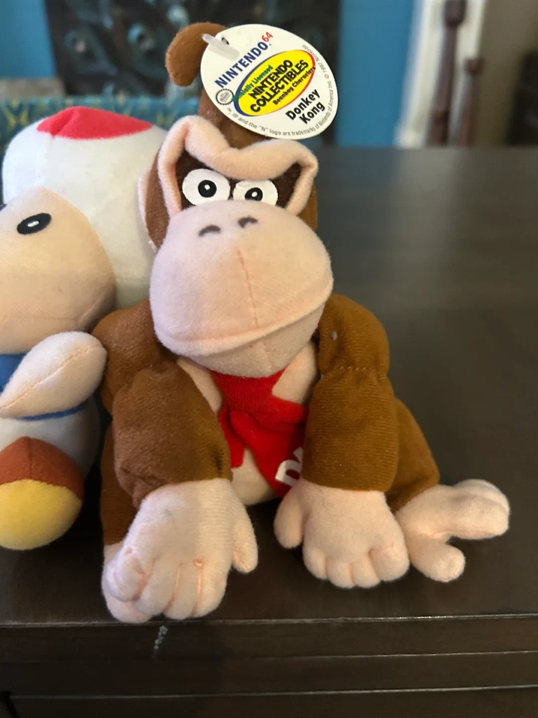 Vintage 6" Plush Nintendo N64 BeanBag Figures Set of 8  NEW image indicator(9)