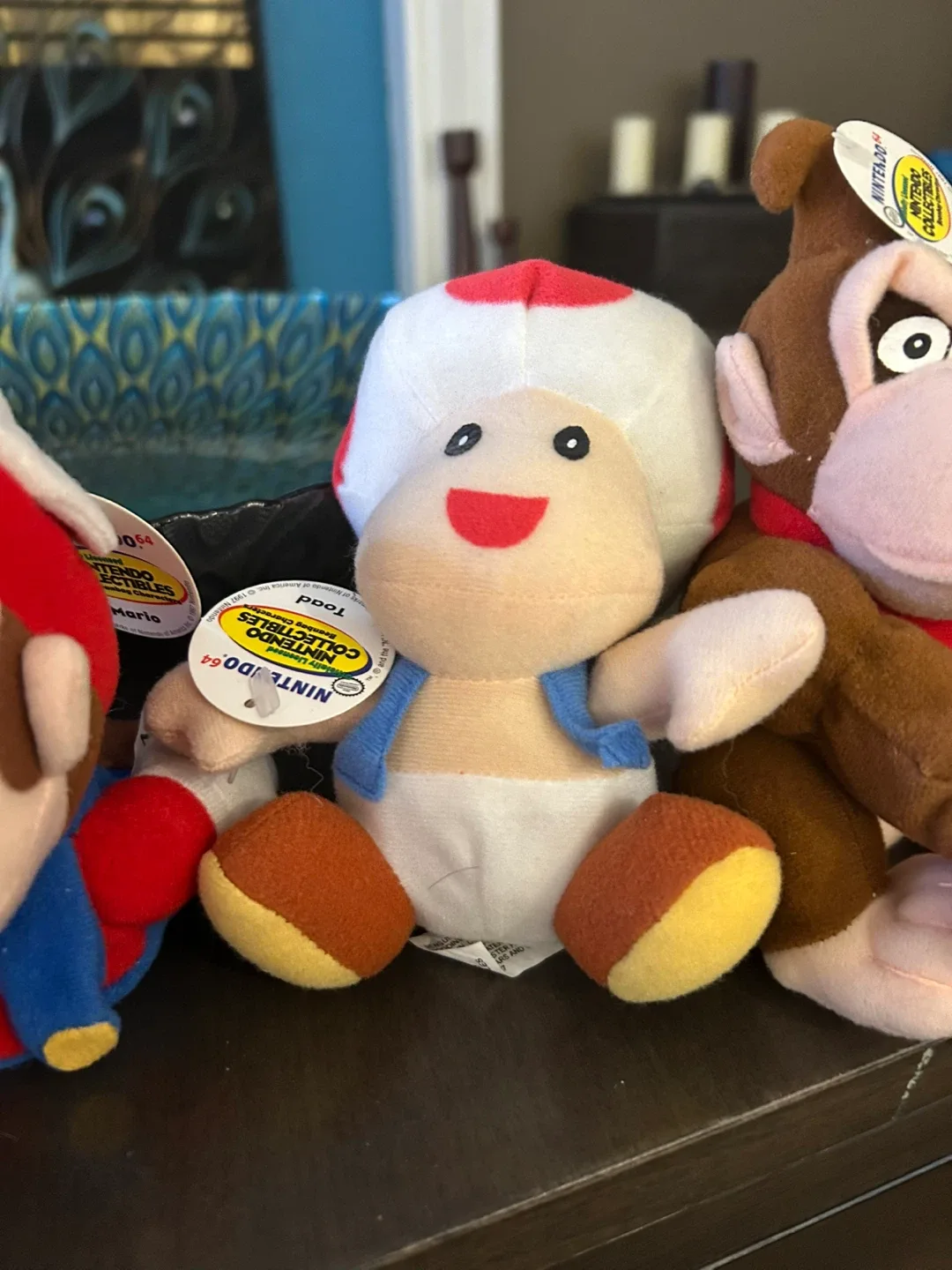 Vintage 6" Plush Nintendo N64 BeanBag Figures Set of 8  NEW image indicator(8)