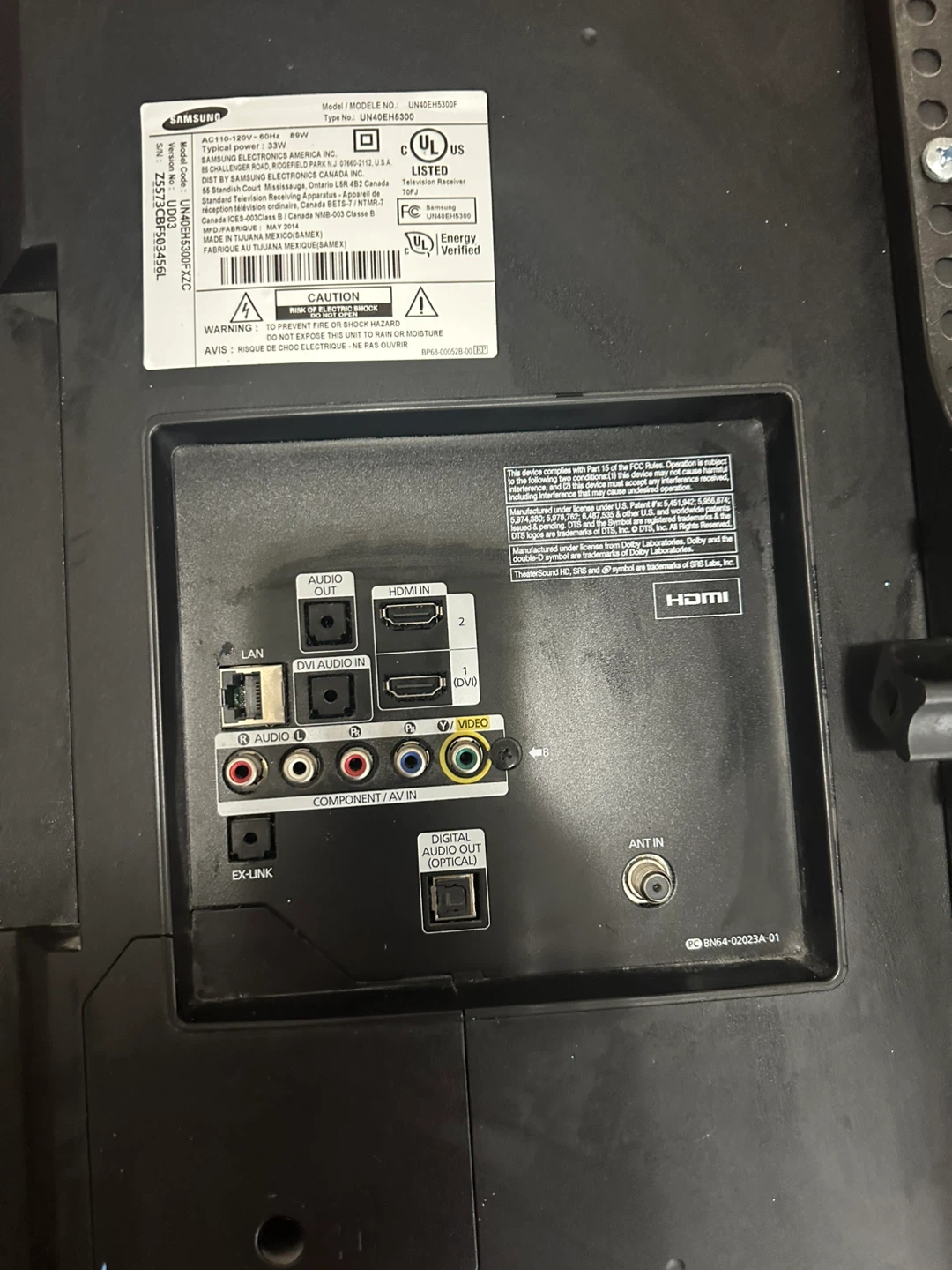 Samsung UN40EH5300F 40" LED TV (With Remote) - photo 4