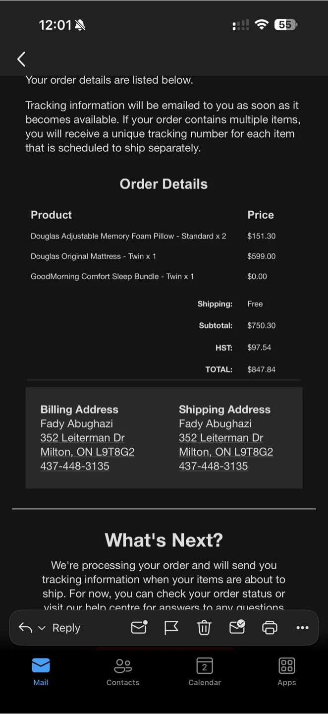 Twin Loft Storage Bed And douglas Mattress image indicator(2)