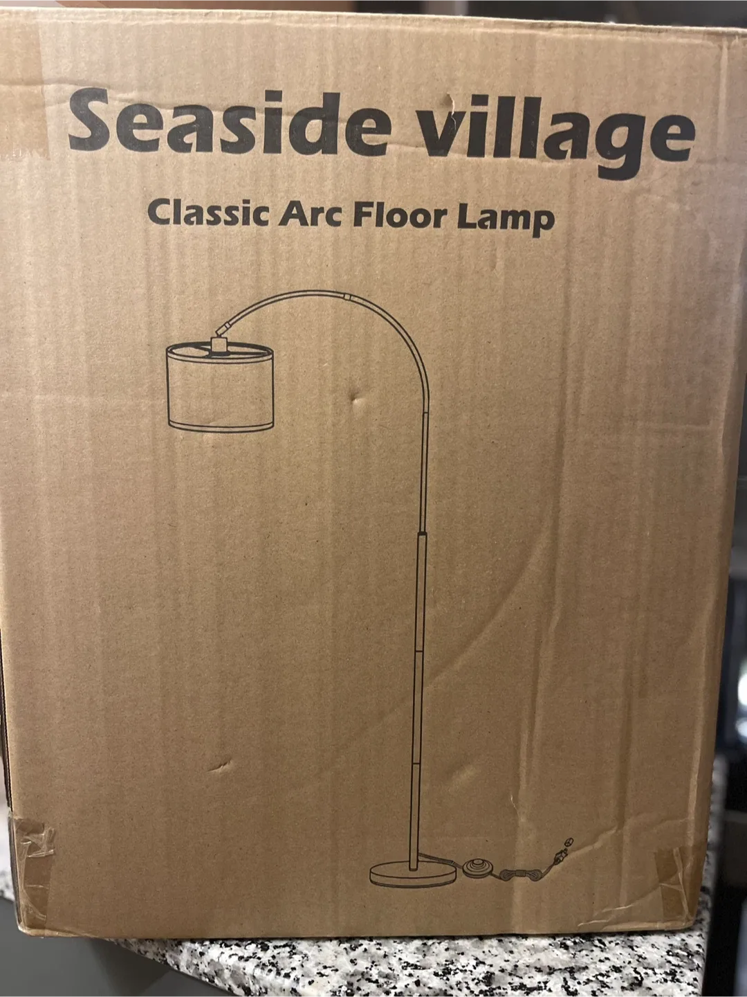 Luvkczc Arc Floor Lamp - Beige image indicator(4)