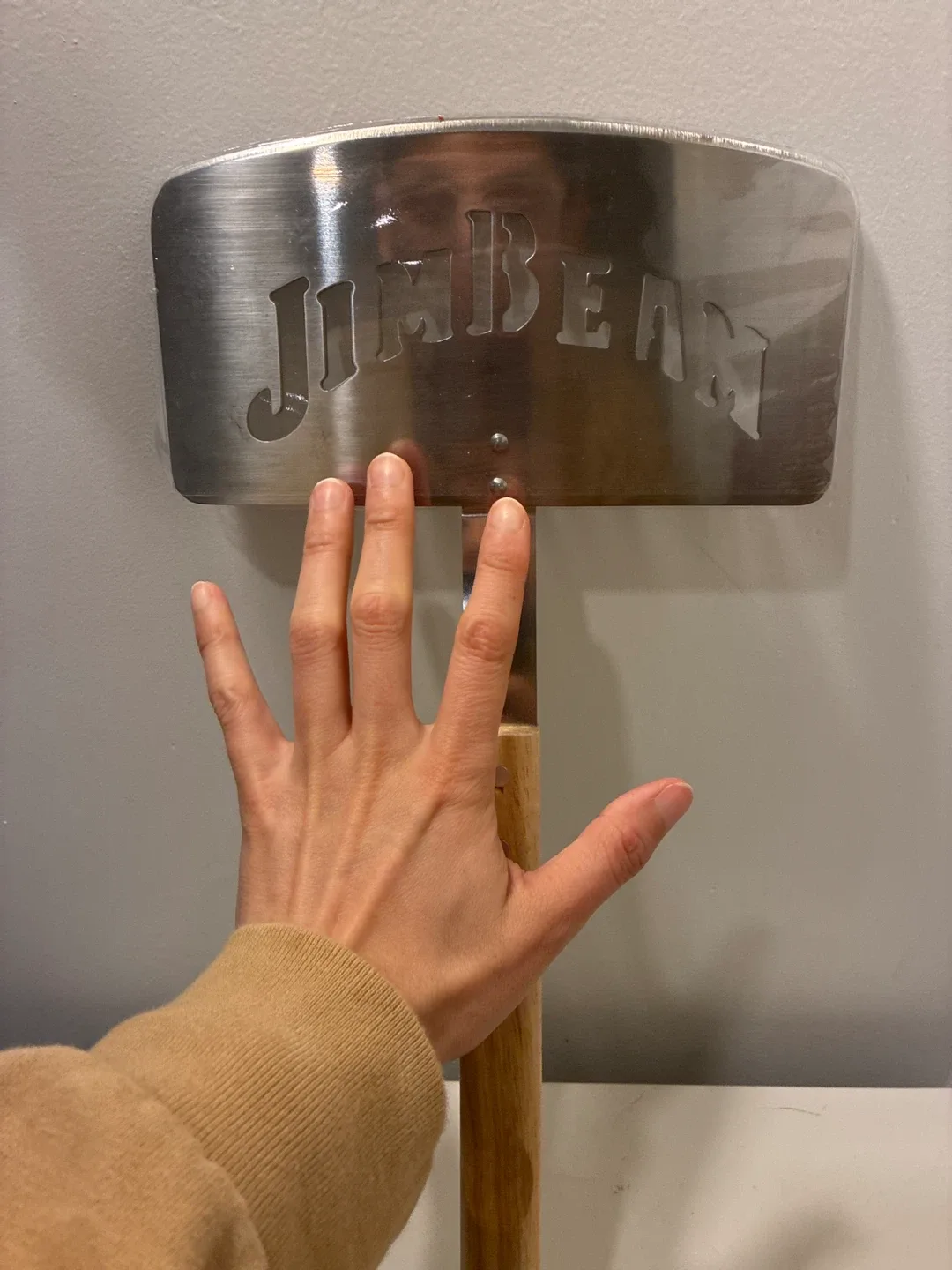 Jim Beam Wide Head Spatula - BBQ Tool image indicator(2)